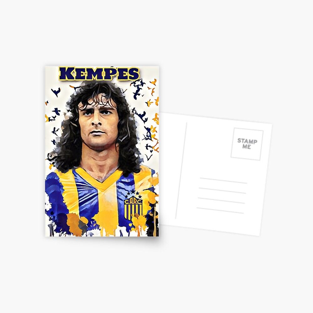 1000x1000 Mario Kempes design Sticker
