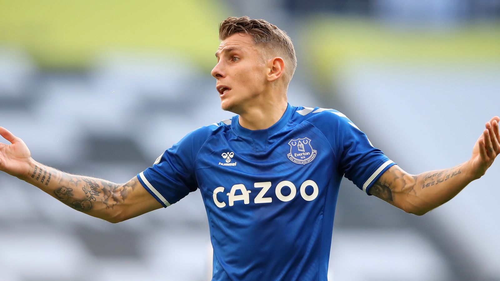 1600x900 Lucas Digne: Everton Left Back To Undergo Surgery After Suffering Ankle Ligament Injury