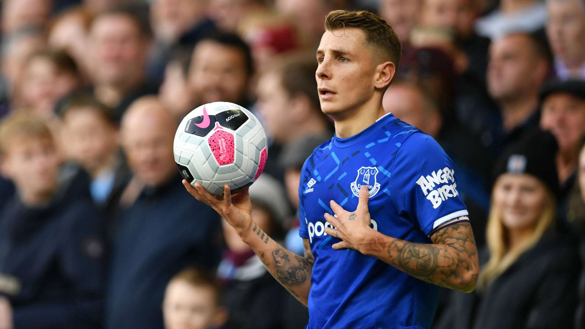 1920x1080 Digne: Everton captaincy is a special honour. Goal.com English Qatar