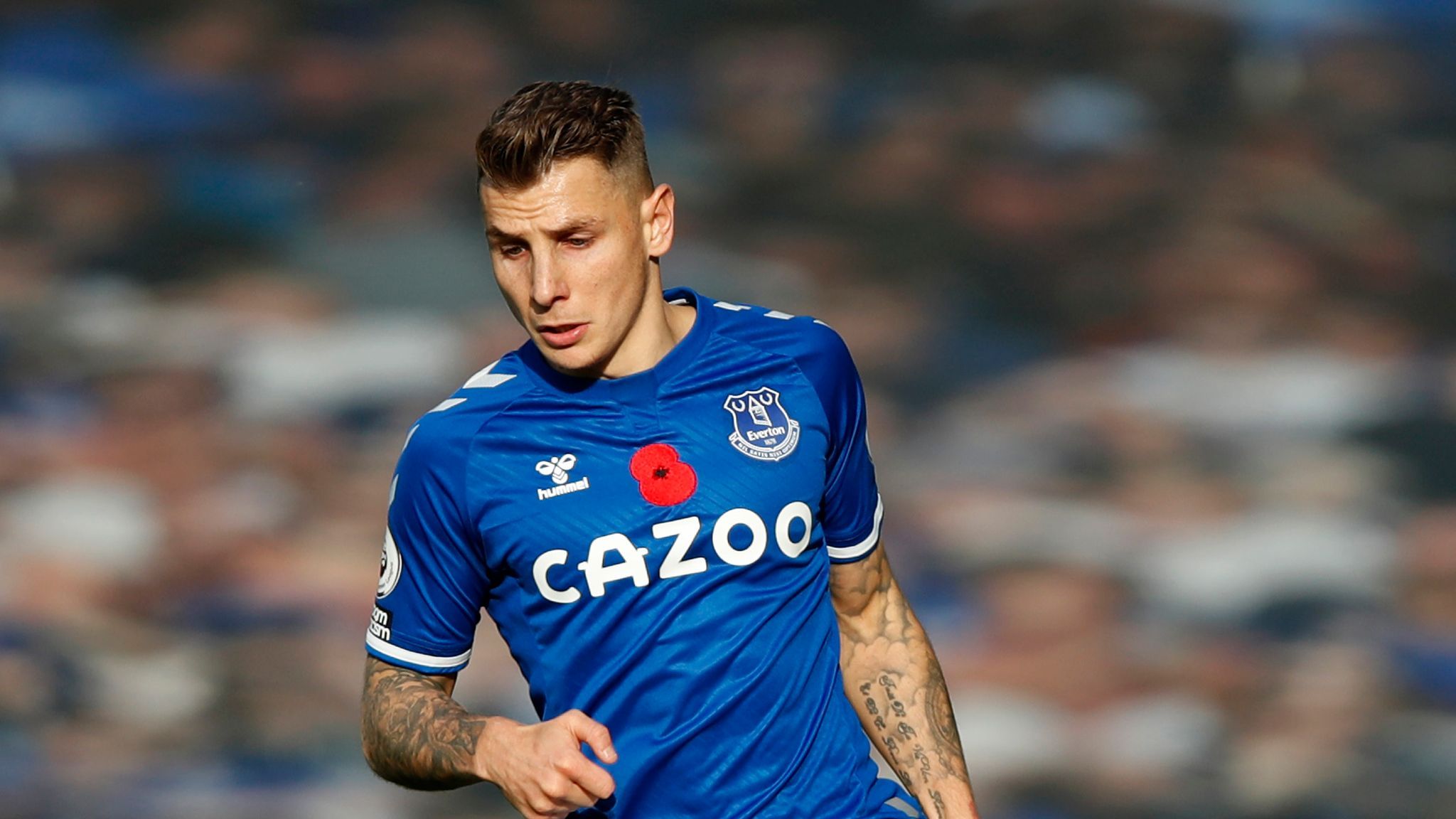 2048x1152 Lucas Digne: Everton Can Cope Without Injured Left Back, Says Carlo Ancelotti