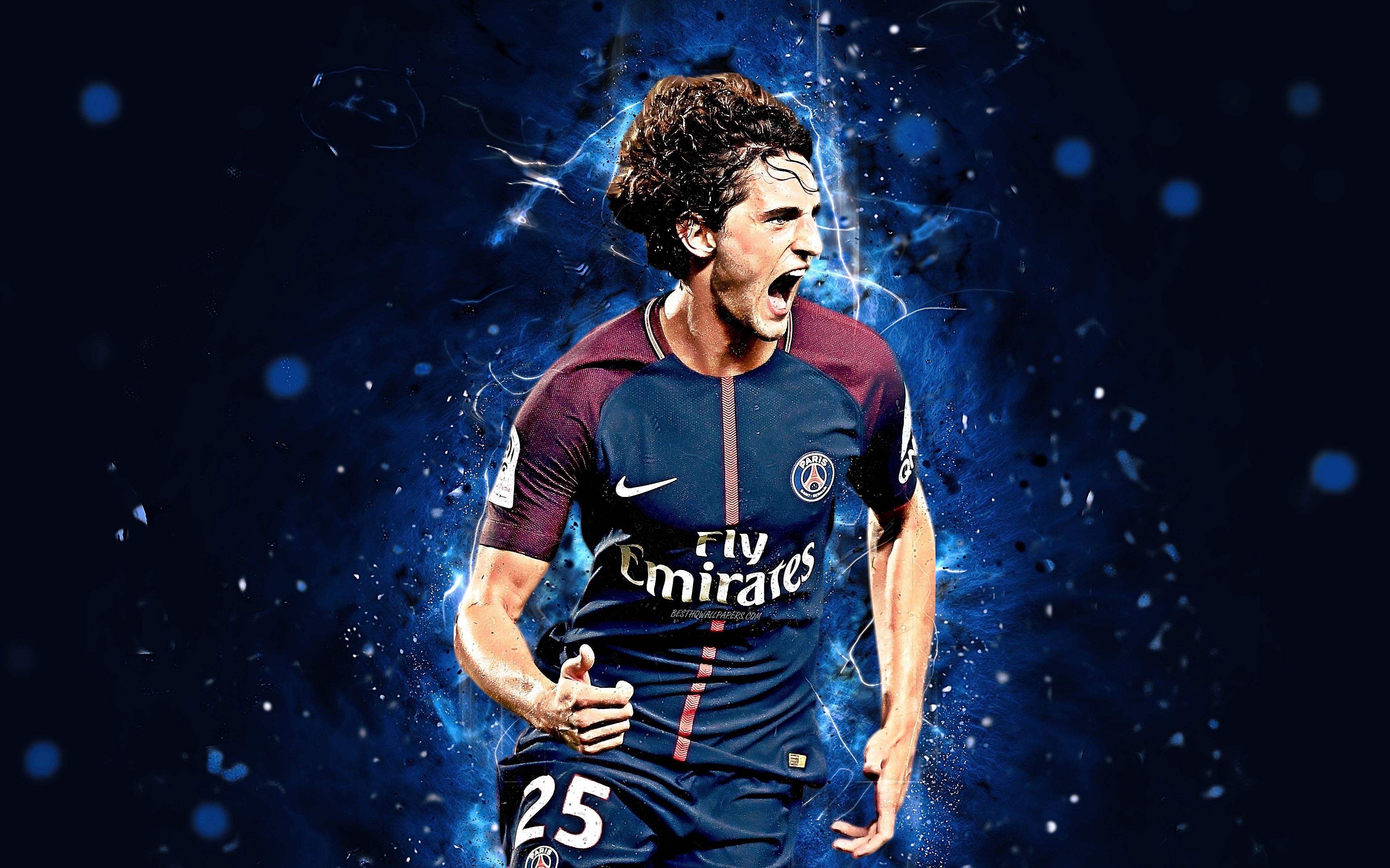 3840x2400 Adrien Rabiot Wallpaper