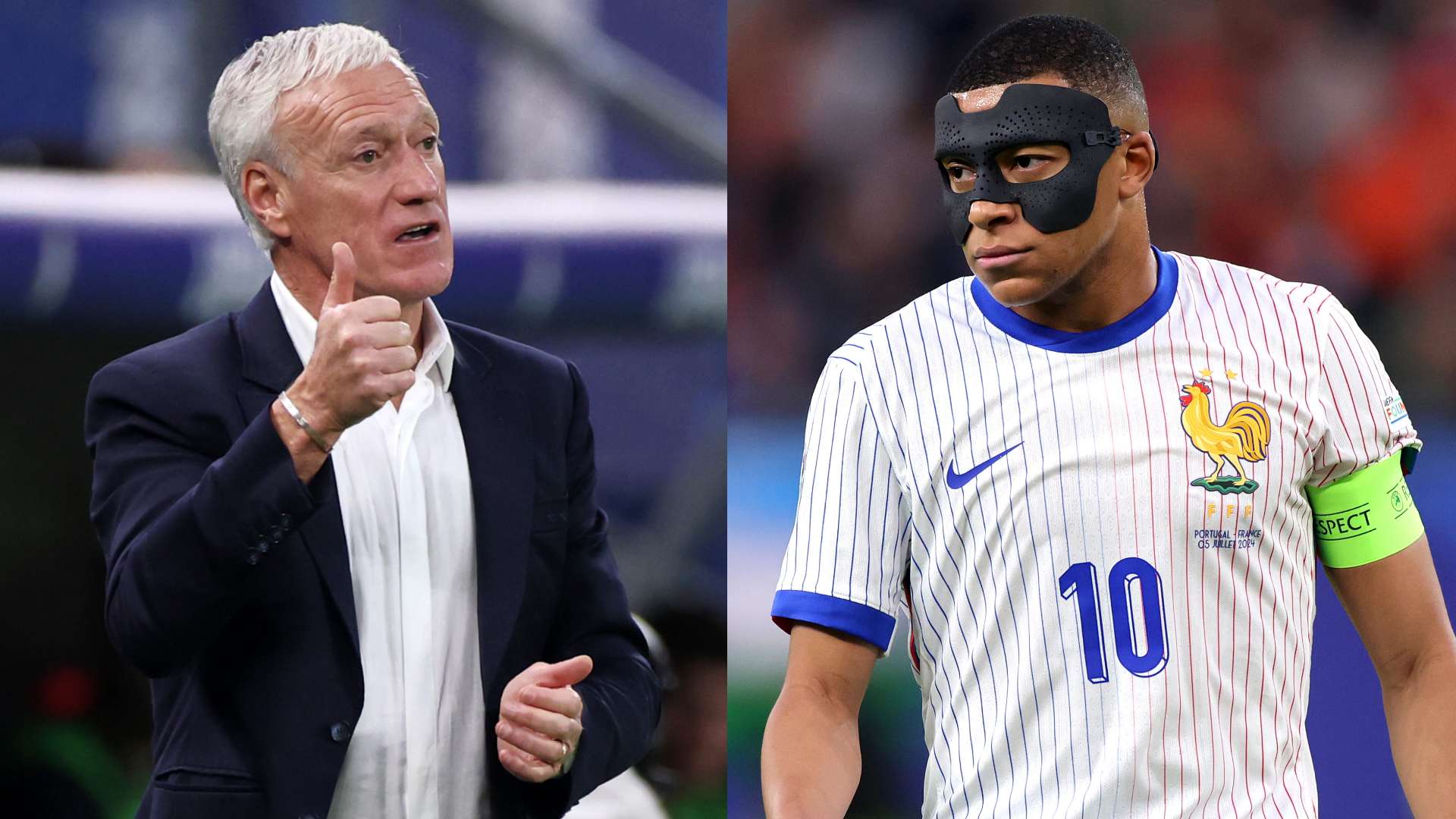 1920x1080 Watch another game!' Deschamps blasts France's Euro 2024 critics and insists Kylian Mbappe is in 'right headspace' to face Spain