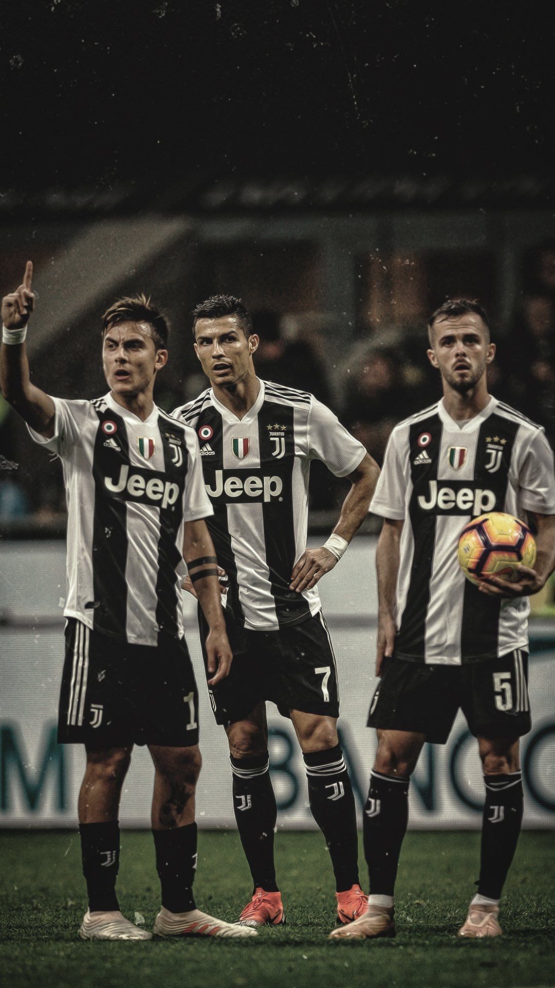1080x1920 Juventus Players Wallpaper