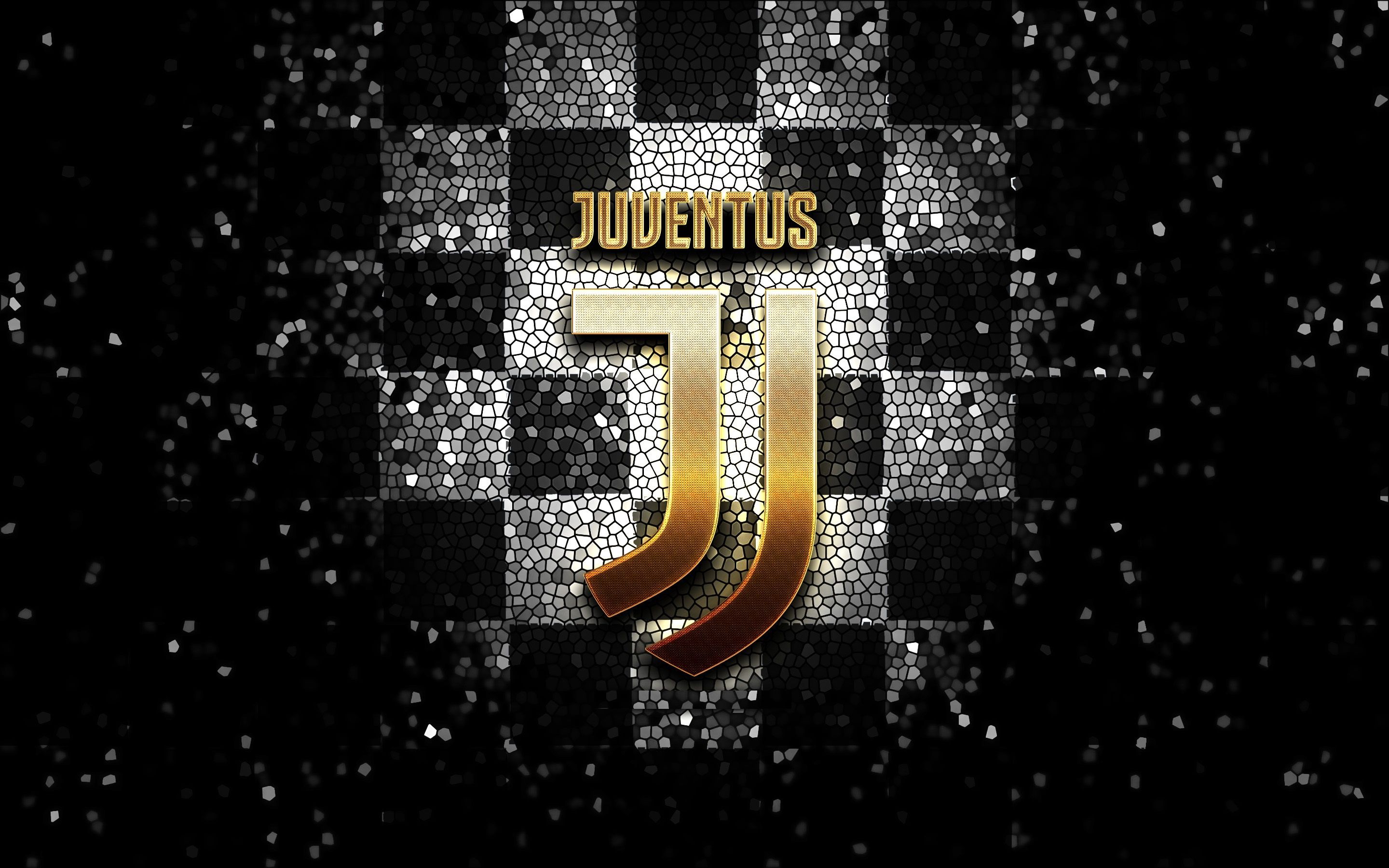 2880x1800 Wallpaper wallpaper, logo, football, Sport, Juventus, glitter, checkered for mobile and desktop, section спорт, resolution 2880x1800