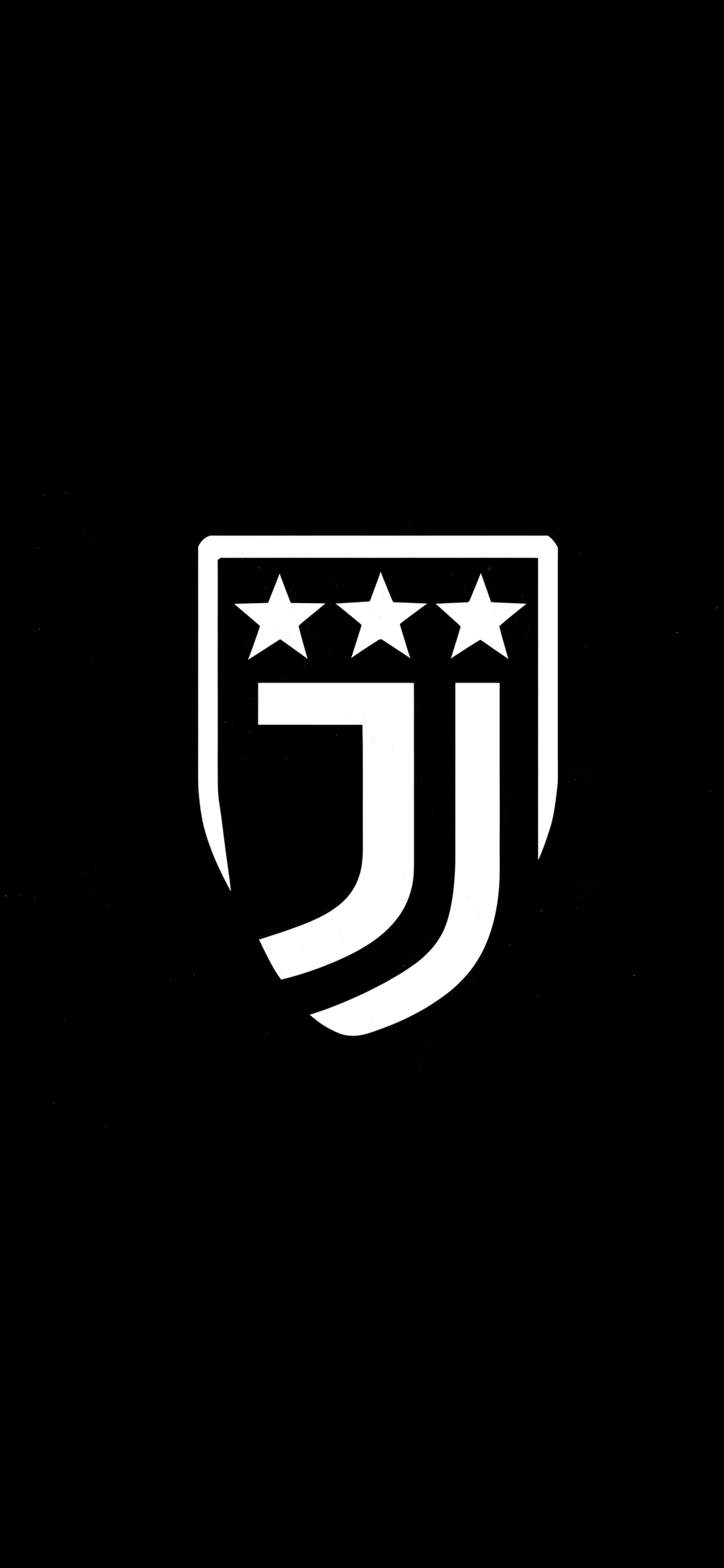 2000x4329 Juventus Football Club Logo Black Wallpaper