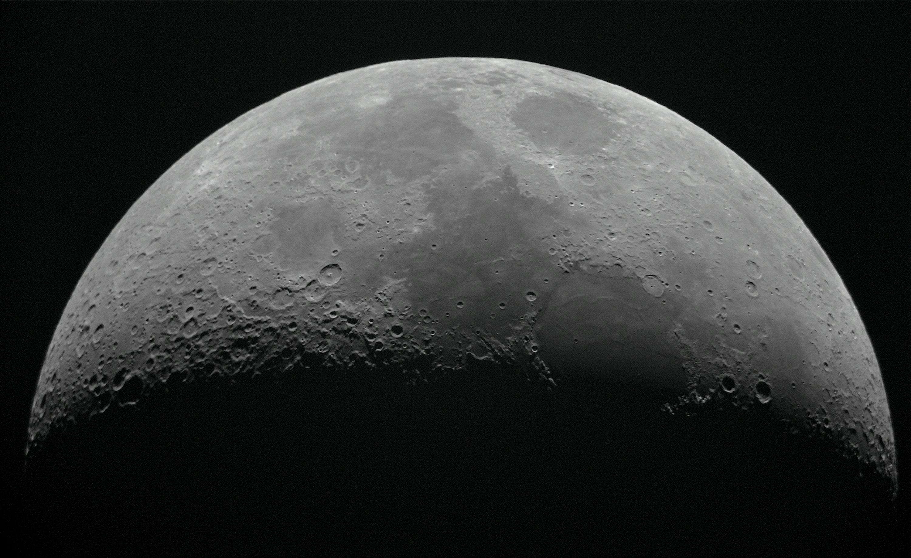 3000x1838 Moon Space Picture. Download Free Image