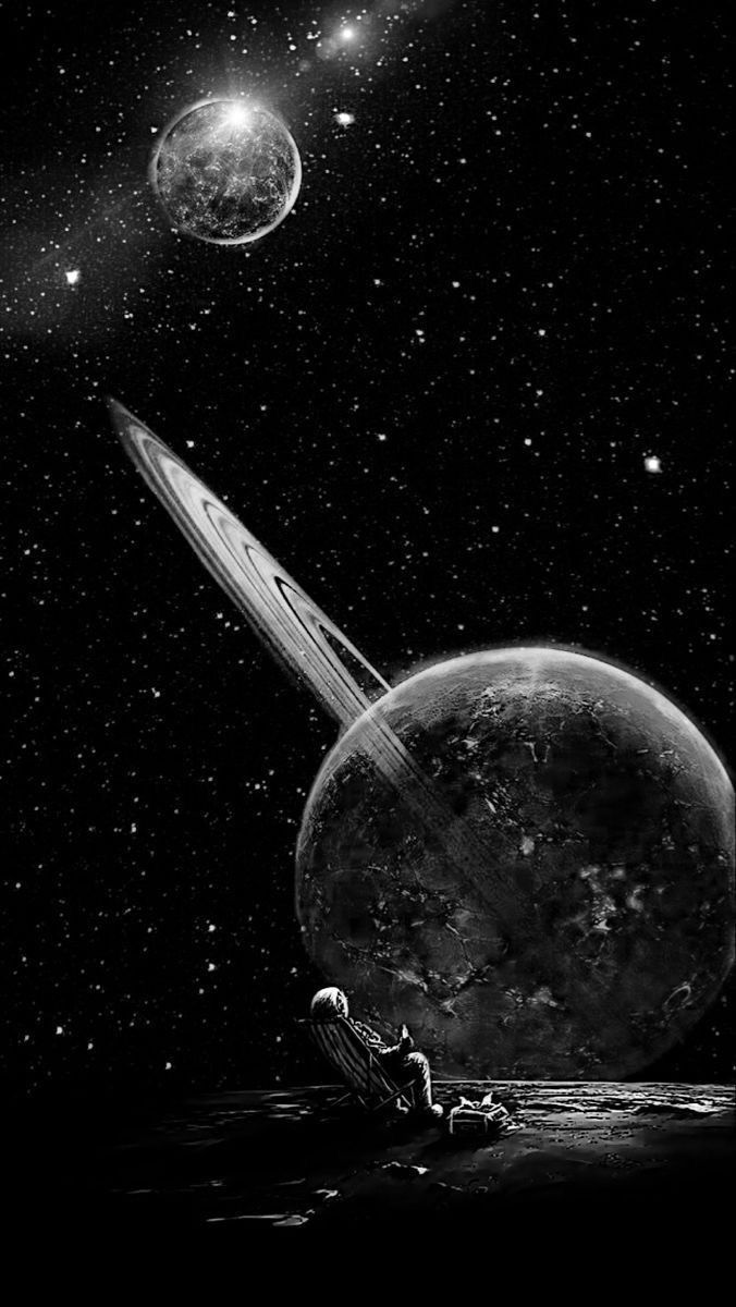 676x1200 Moon and planet picture