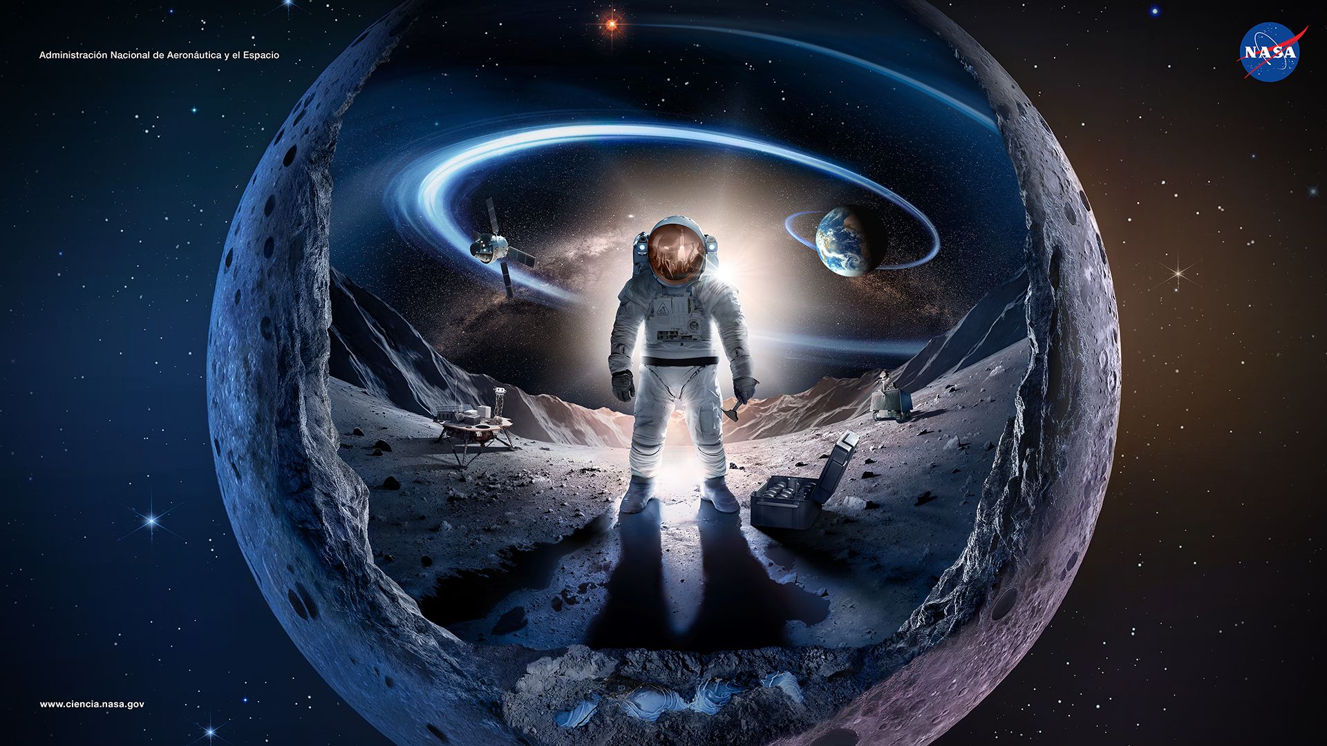 1920x1080 Moon Poster and Virtual Background