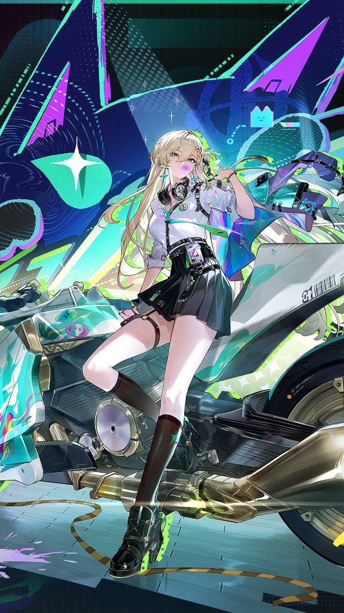 674x1200 Cleaned 4k Lynae Splash Wallpaper!! (+ Mobile) A BIKE?! Does that mean 3.x will have other vehicles too?