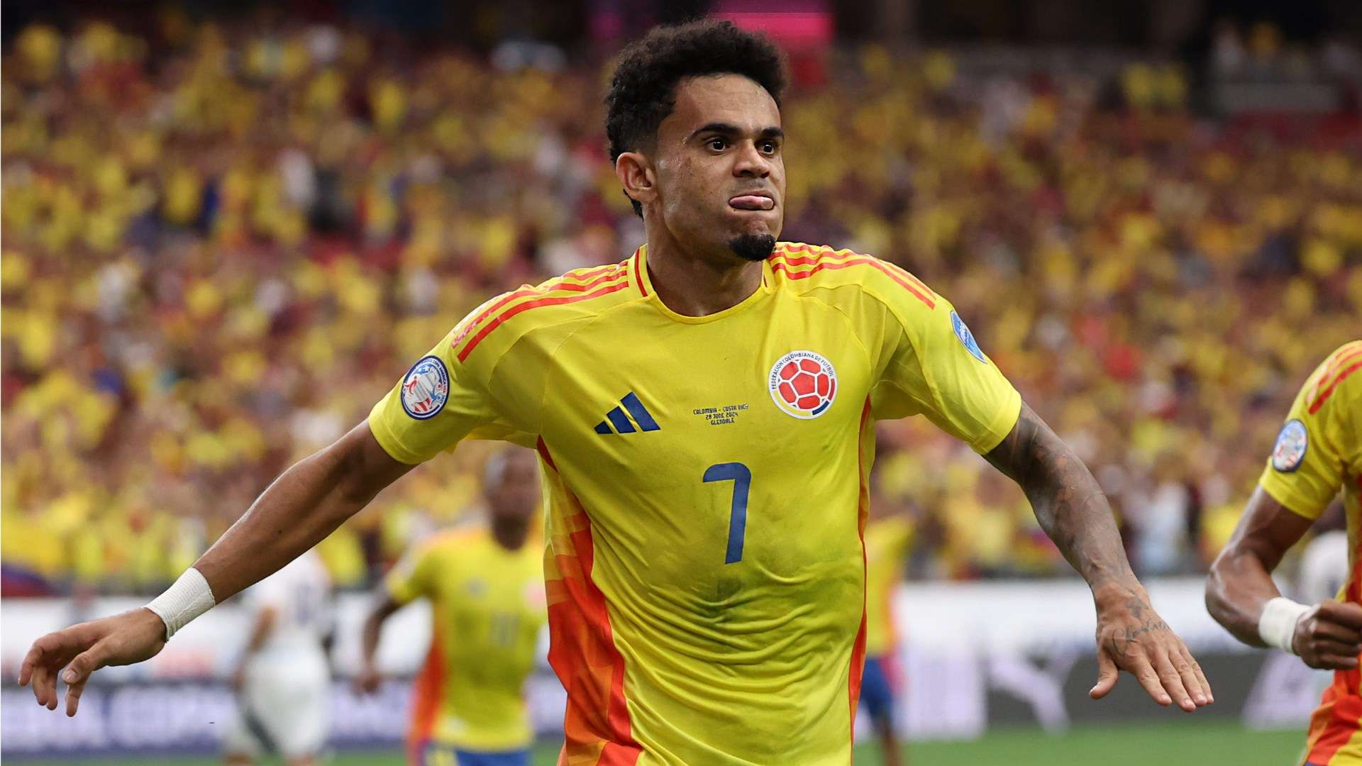 1920x1080 Luis Diaz shines as Colombia coasts past Costa Rica to book spot in Copa America knockout stage. Goal.com Kenya