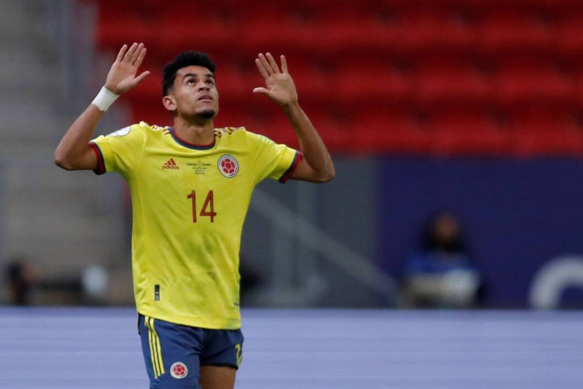 1200x800 Video) Colombia's Luis Diaz Shines With An Absolute Stunner For The Late Game Winning Goal Against Peru