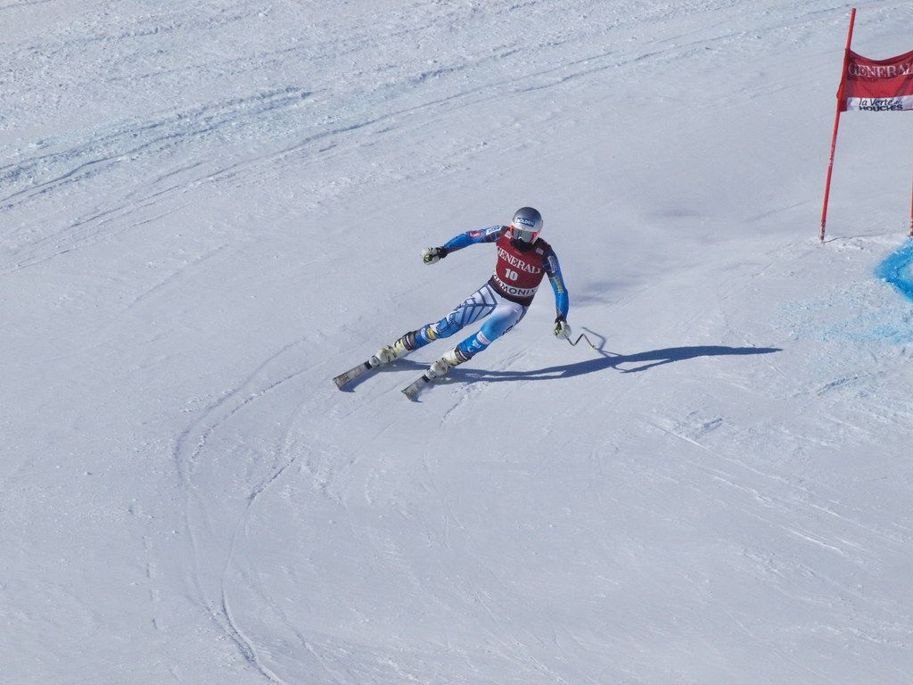 1024x768 Bode Miller. Descente Du Super Combiné. Super Combine