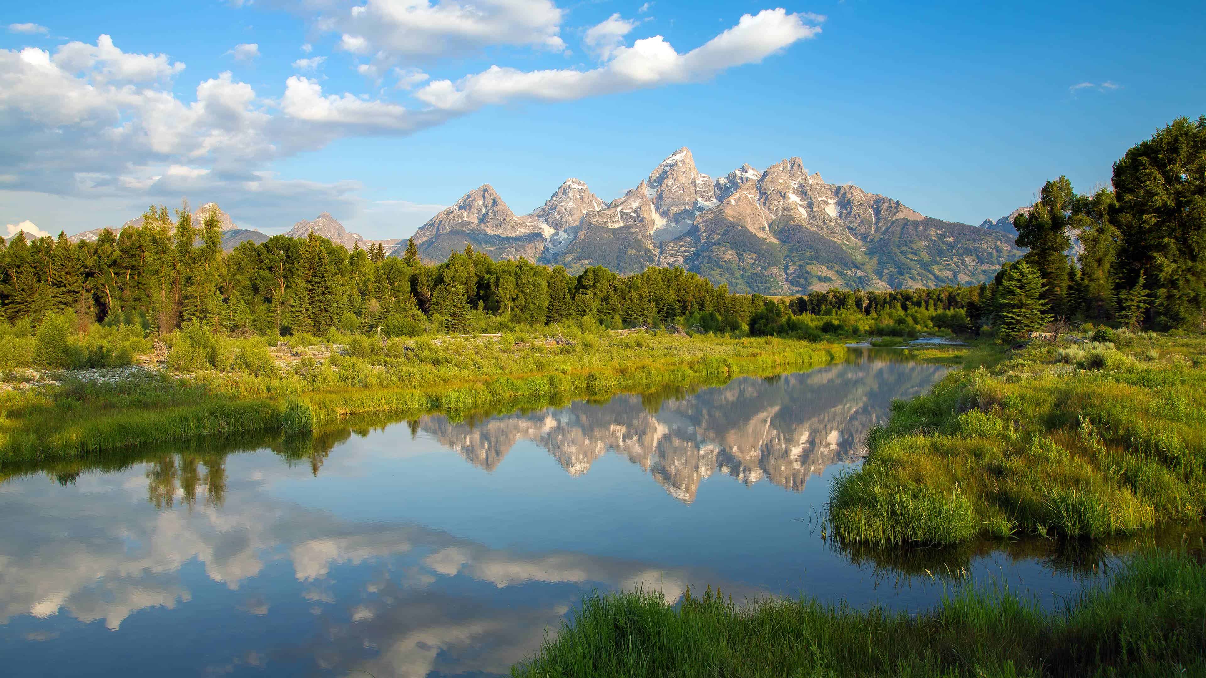 3840x2160 Snake River Grand Teton National Park Wyoming United States UHD 4K