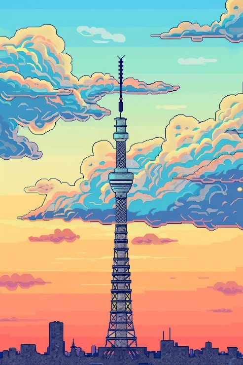 493x740 Tokyo Drawing Photo Free High Quality Picture