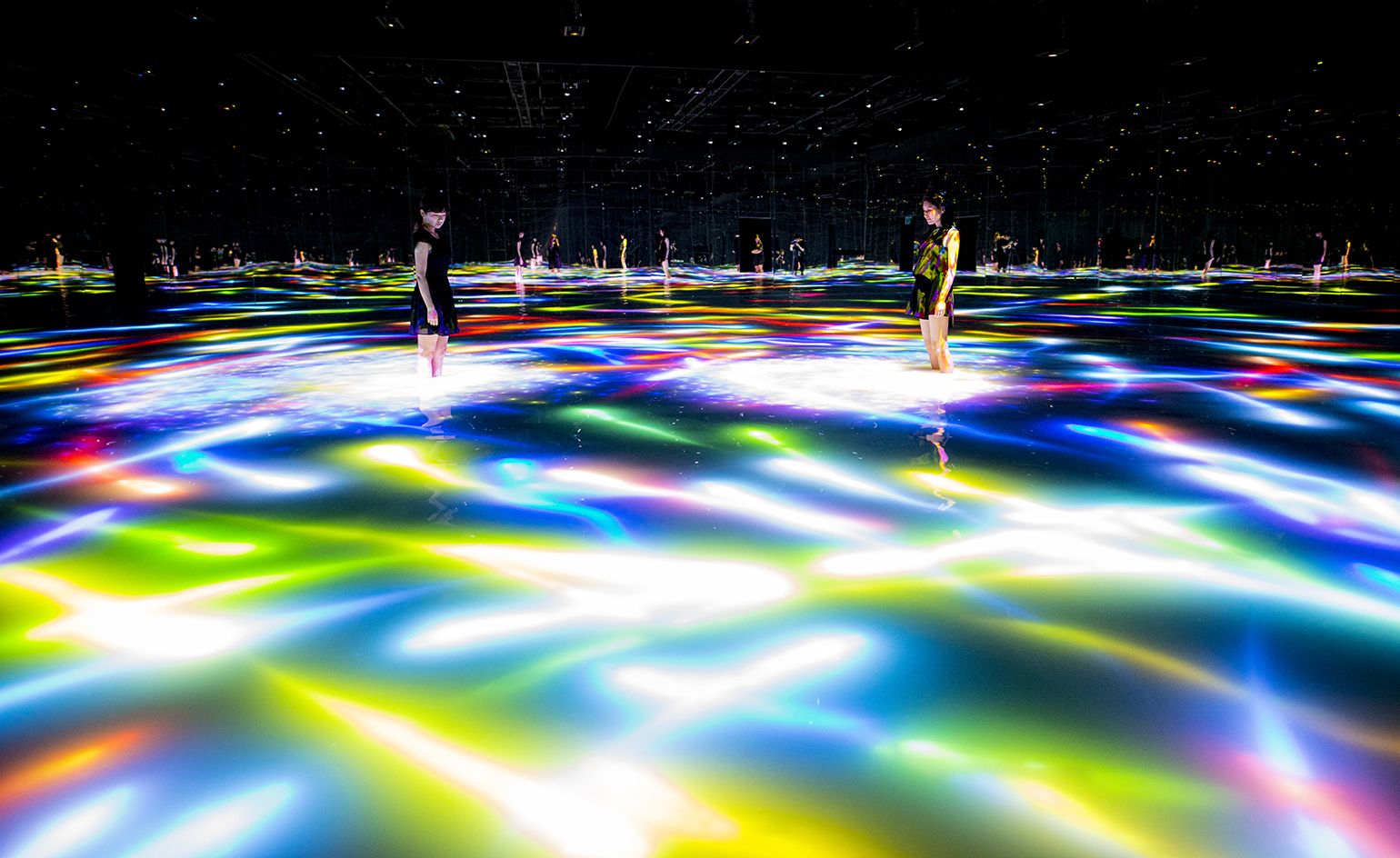 1540x944 TeamLab's mesmerising lightworks arrive in Tokyo. Wallpaper*