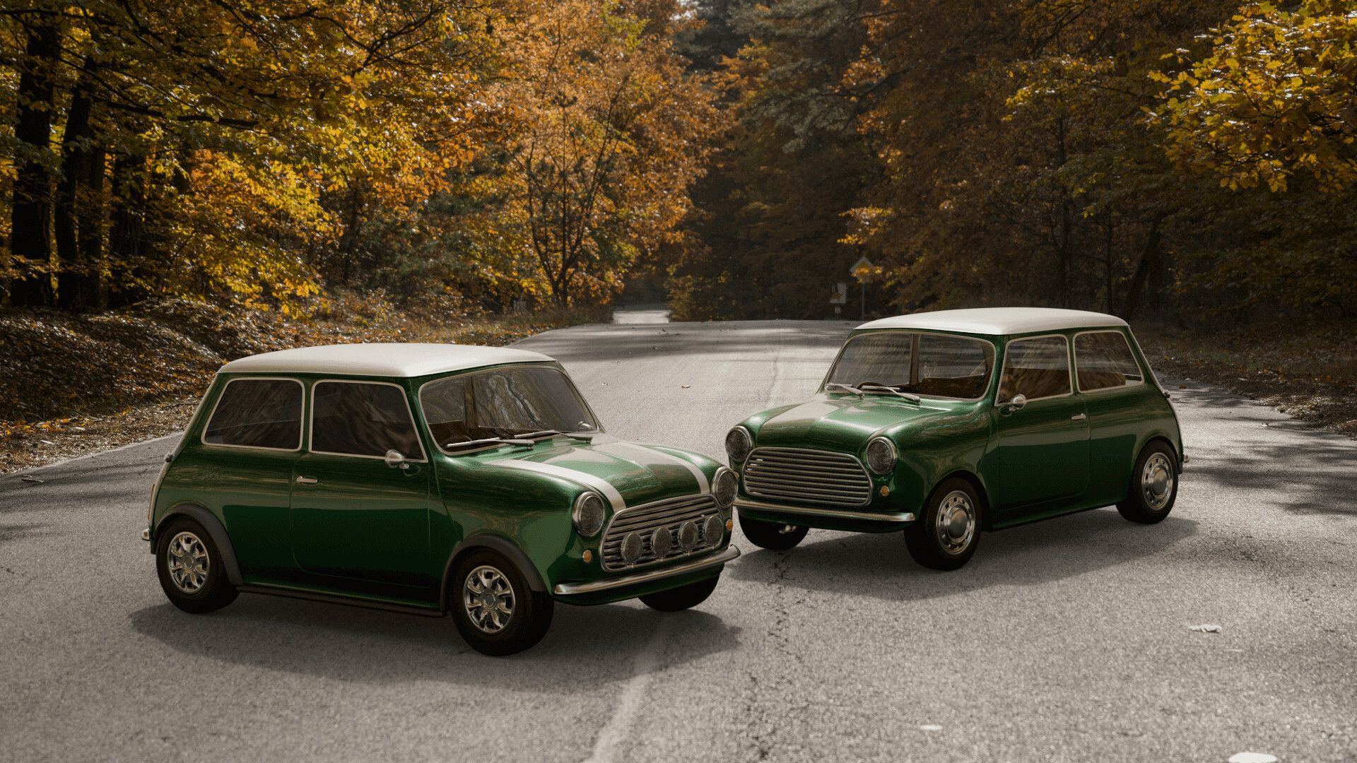 1920x1080 MMC Works Mini Cooper download 3D model