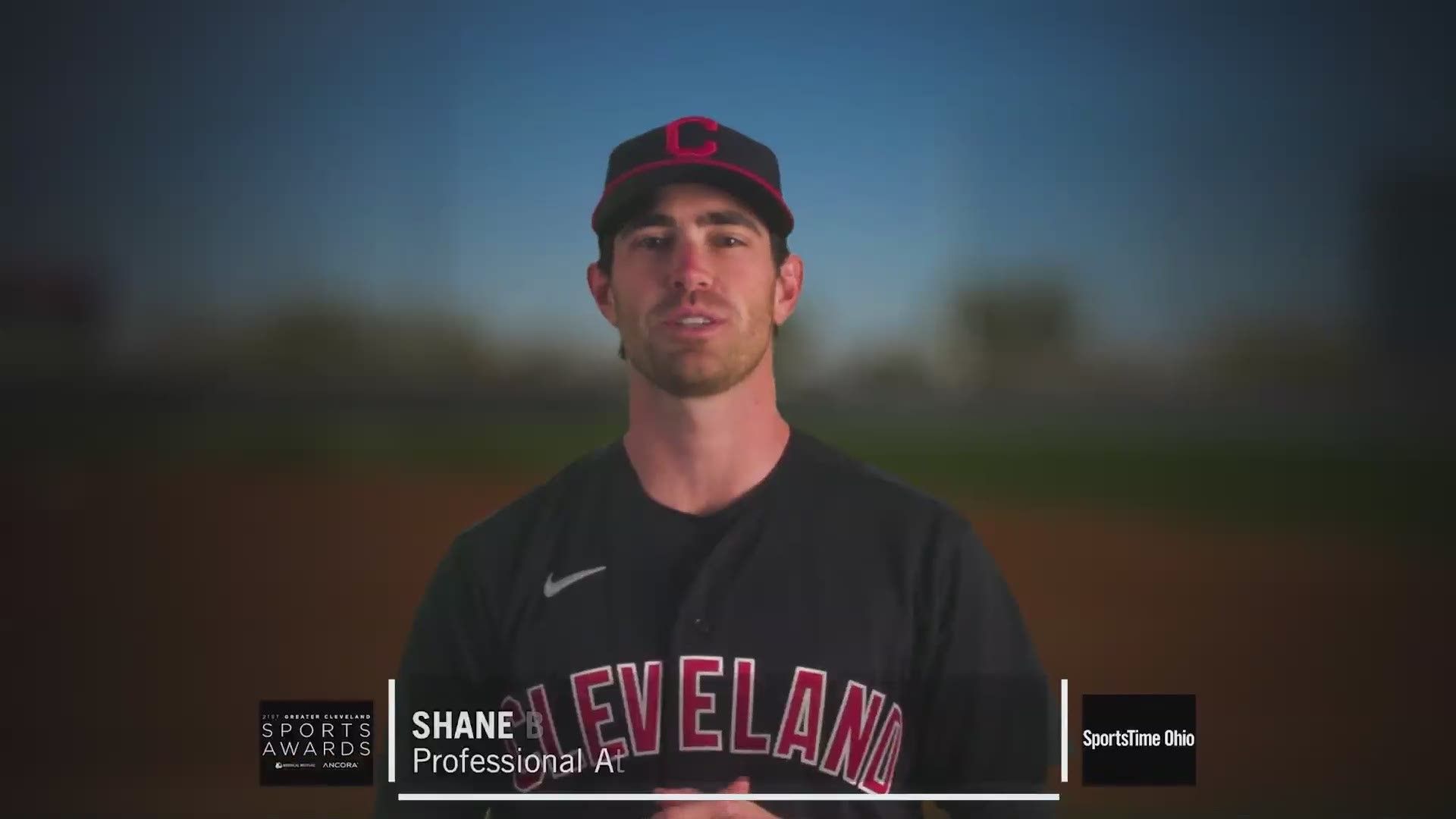 1920x1080 Indians' Shane Bieber wins Professional Athlete of the Year at the Greater Cleveland Sports Awards