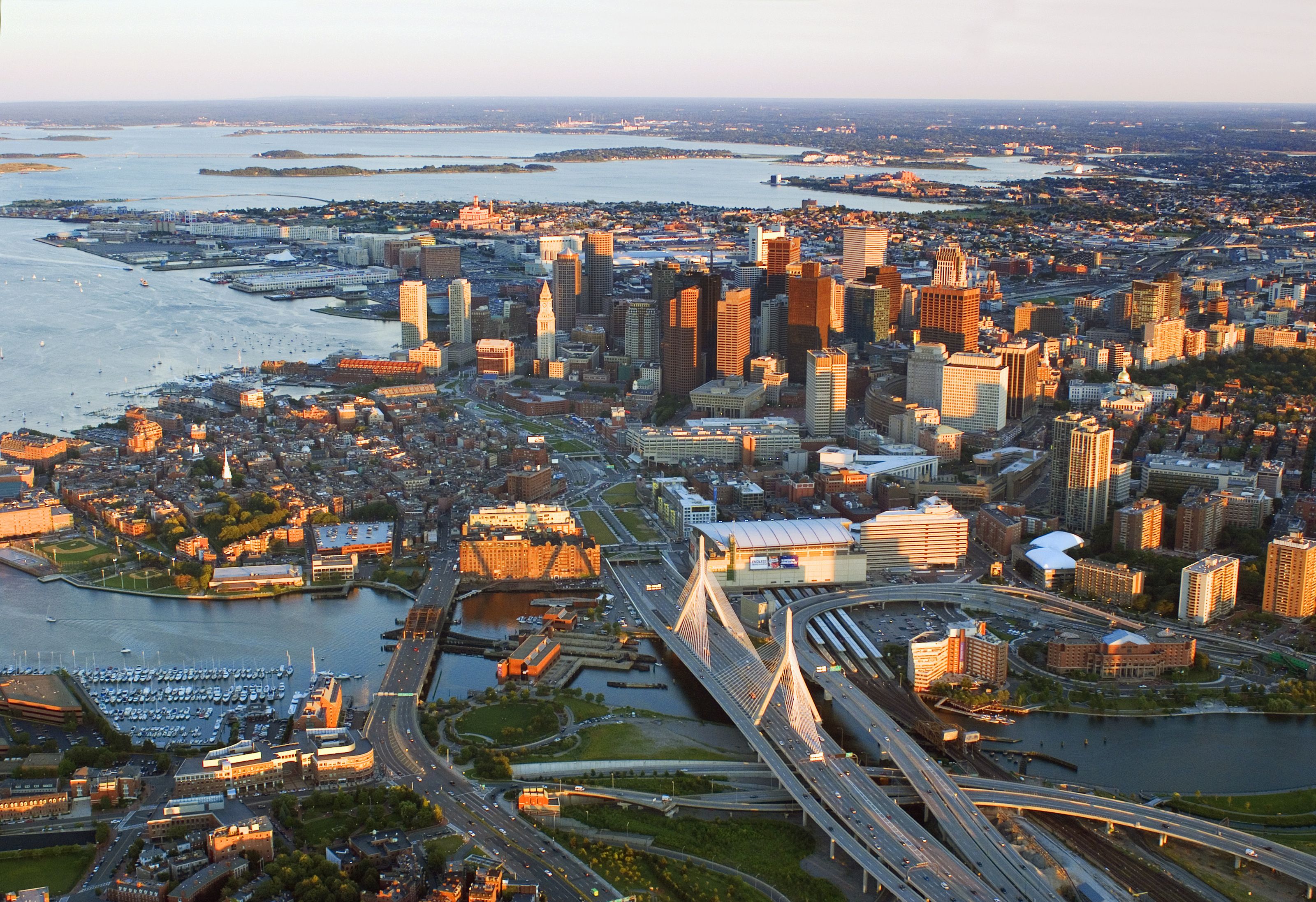 3200x2193 Boston Afternoon Wall Mural