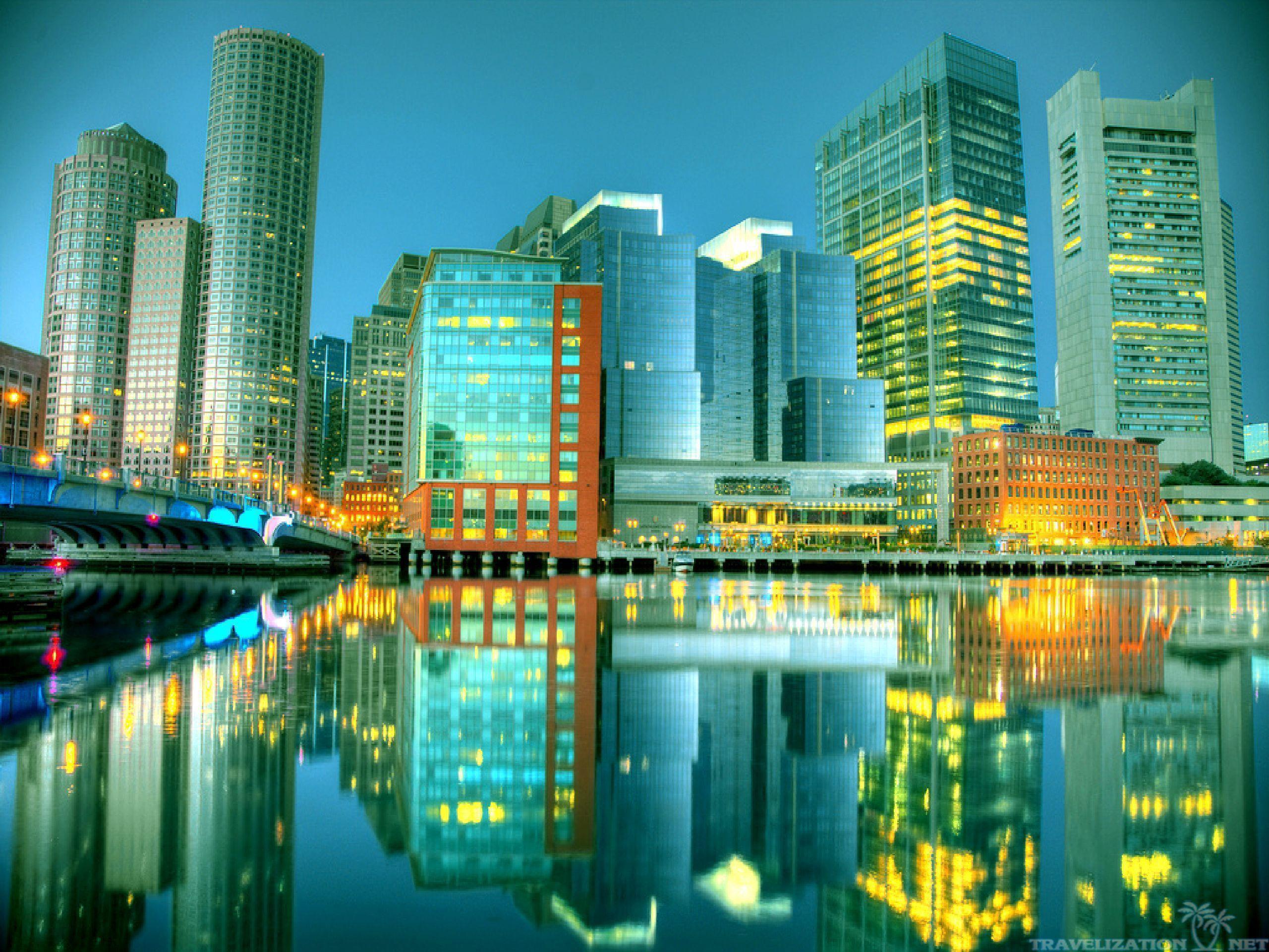 2560x1920 Boston City Wallpaper