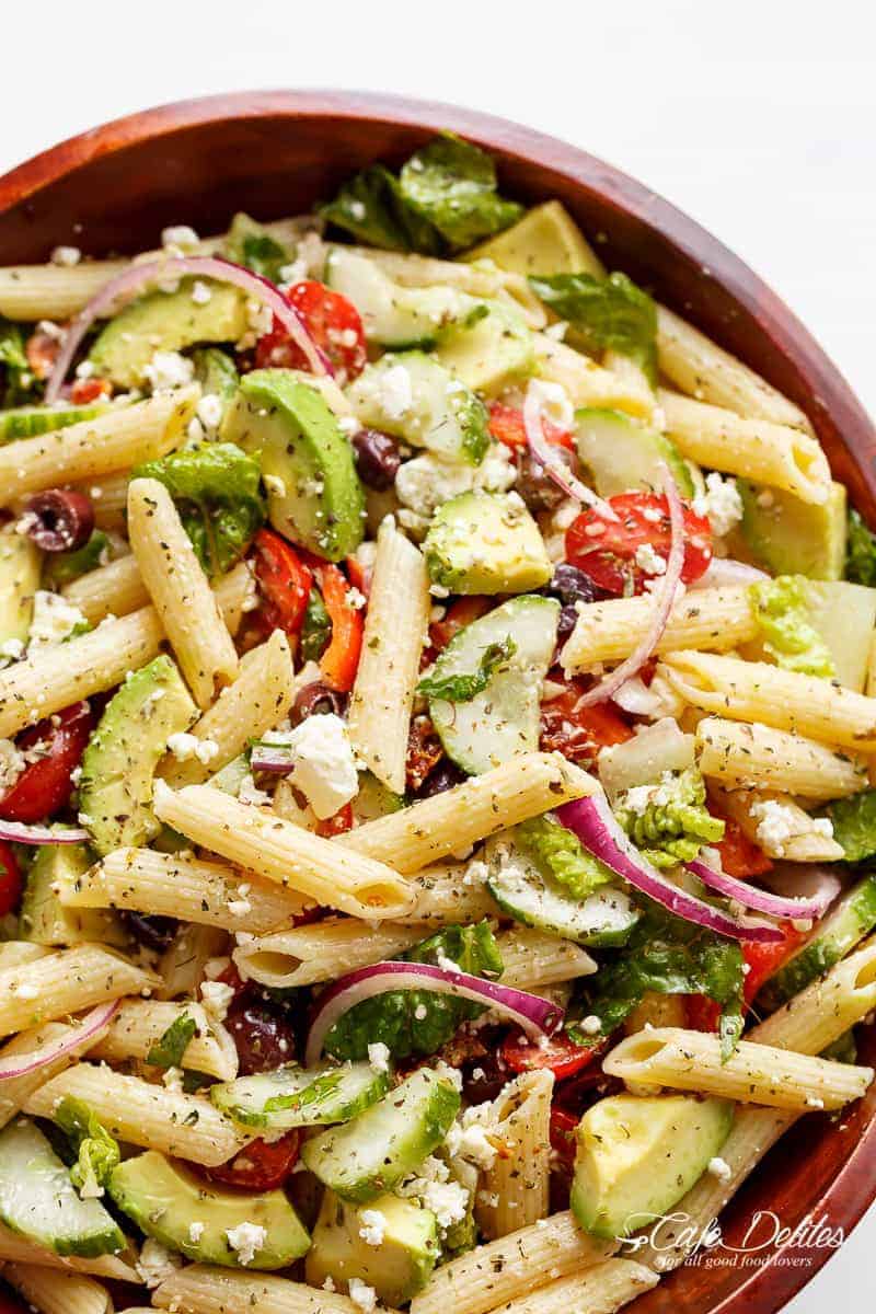 800x1200 Lemon Herb Mediterranean Pasta Salad