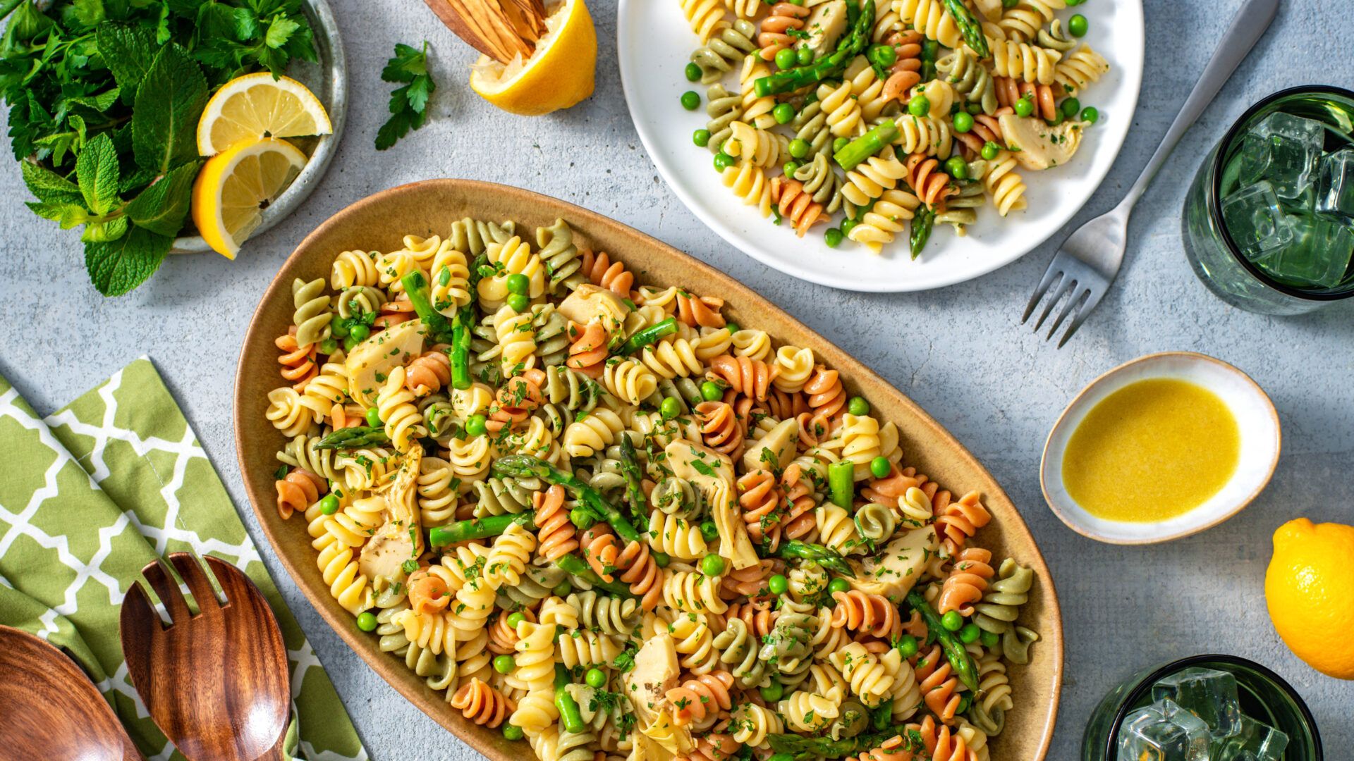 1920x1080 Spring Pasta Salad