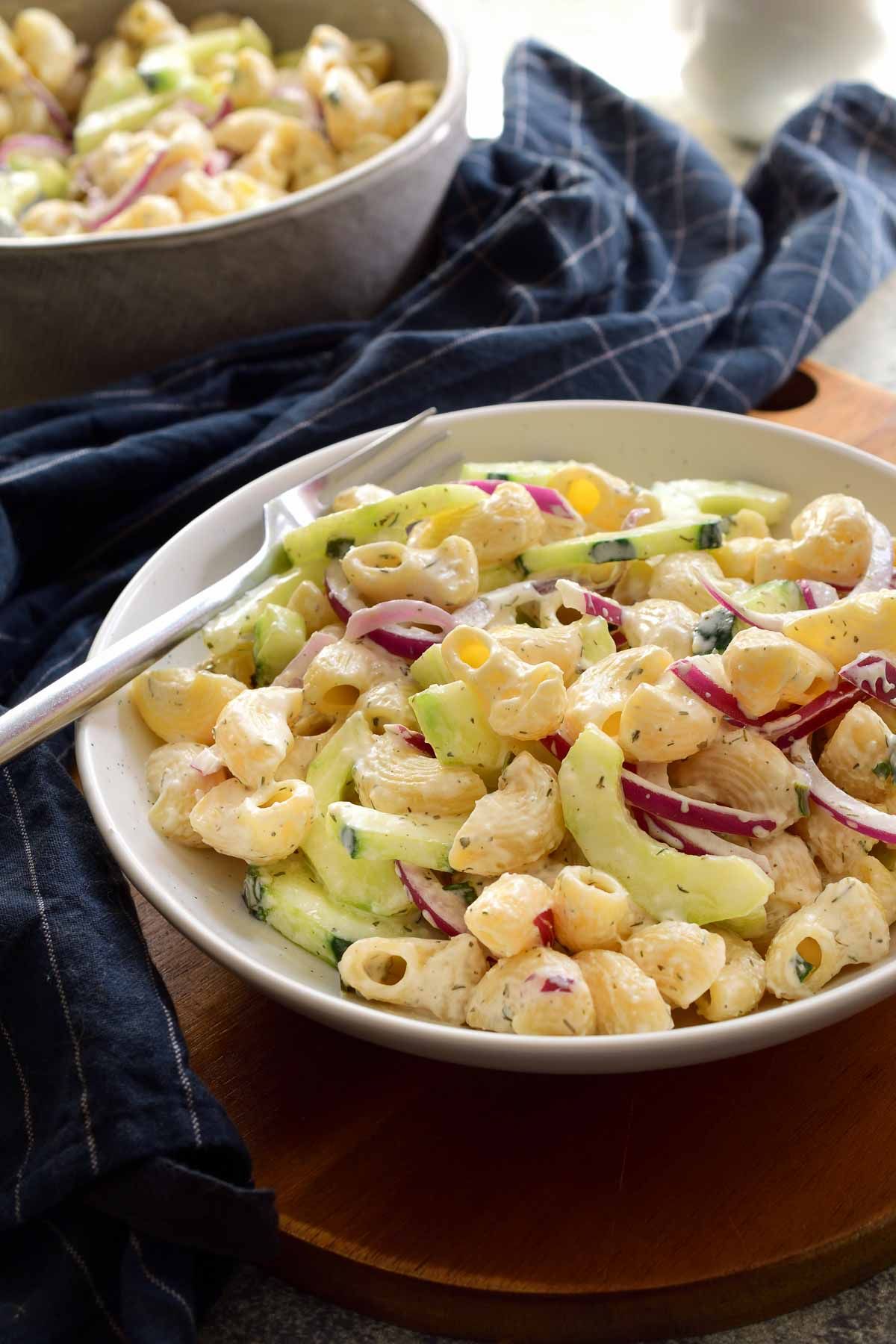 1200x1800 Cucumber Pasta Salad