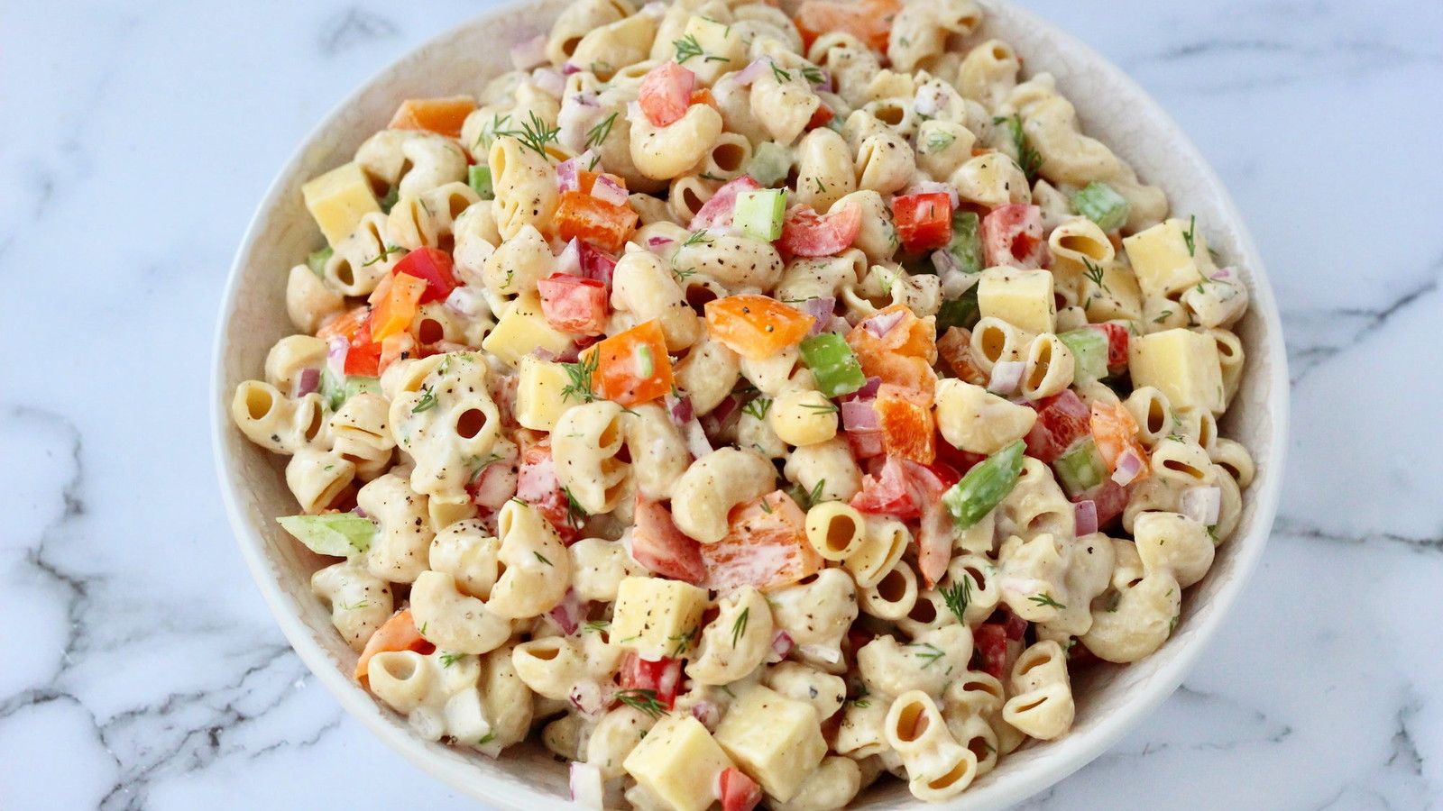 1600x900 Easy Macaroni Salad