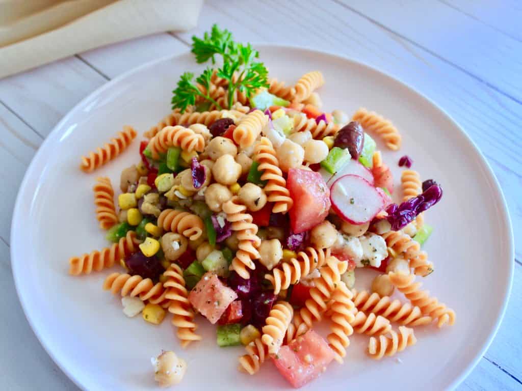 1024x768 TasteGreatFoodie Greek Pasta Salad!