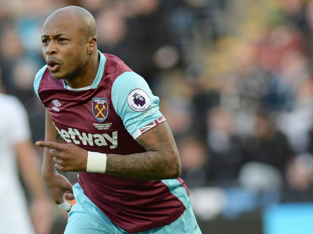 1024x768 VIDEO: Andre Ayew training with some of his West Ham team mates in London. GhHeadlines Total News Total Information