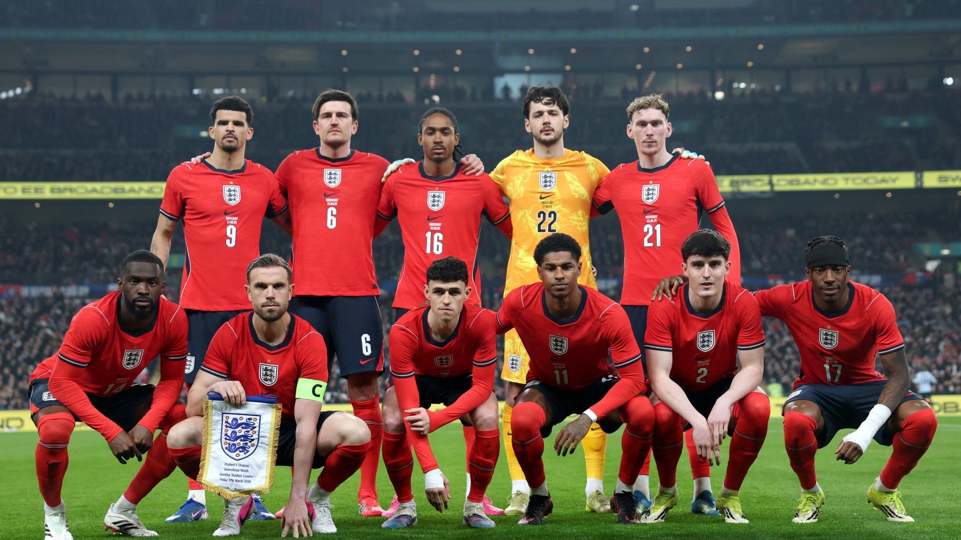 1920x1080 Congratulations James: Trafford makes senior England debut