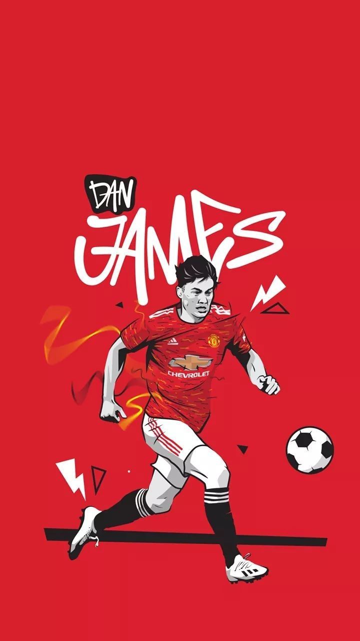 720x1280 James maddison cartoon. Old trafford illustration, James joyce dubliners book cover, Manchester united art