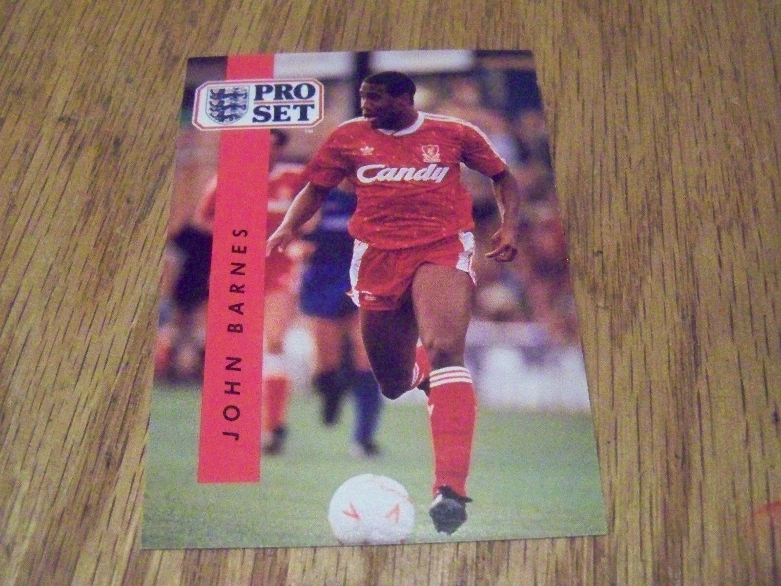1600x1200 JOHN BARNES 1990 PRO SET SOCCER CARD