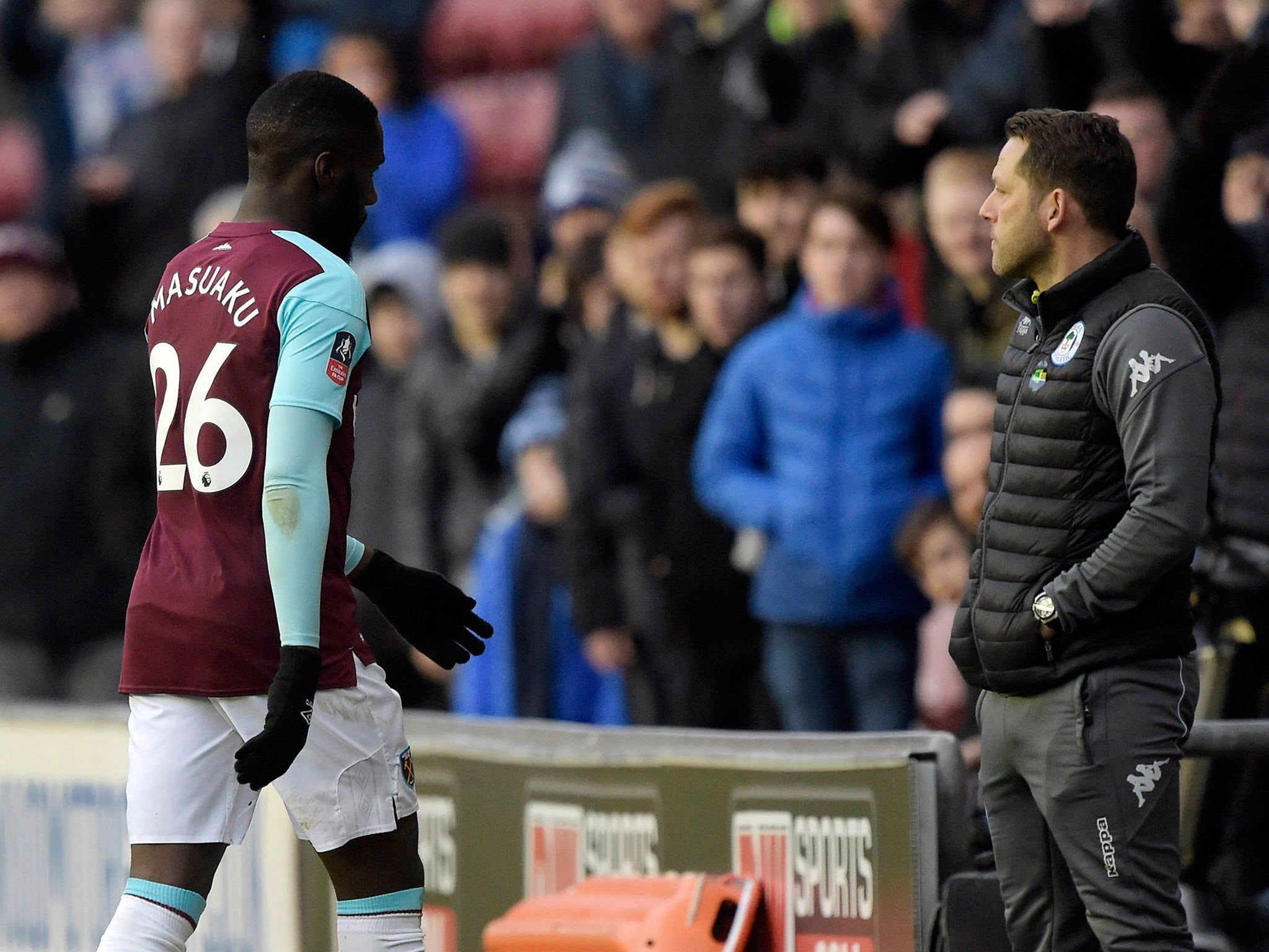 2048x1536 Arthur Masuaku to 'get what he deserves' at West Ham for 'despicable' spitting incident, says David Moyes