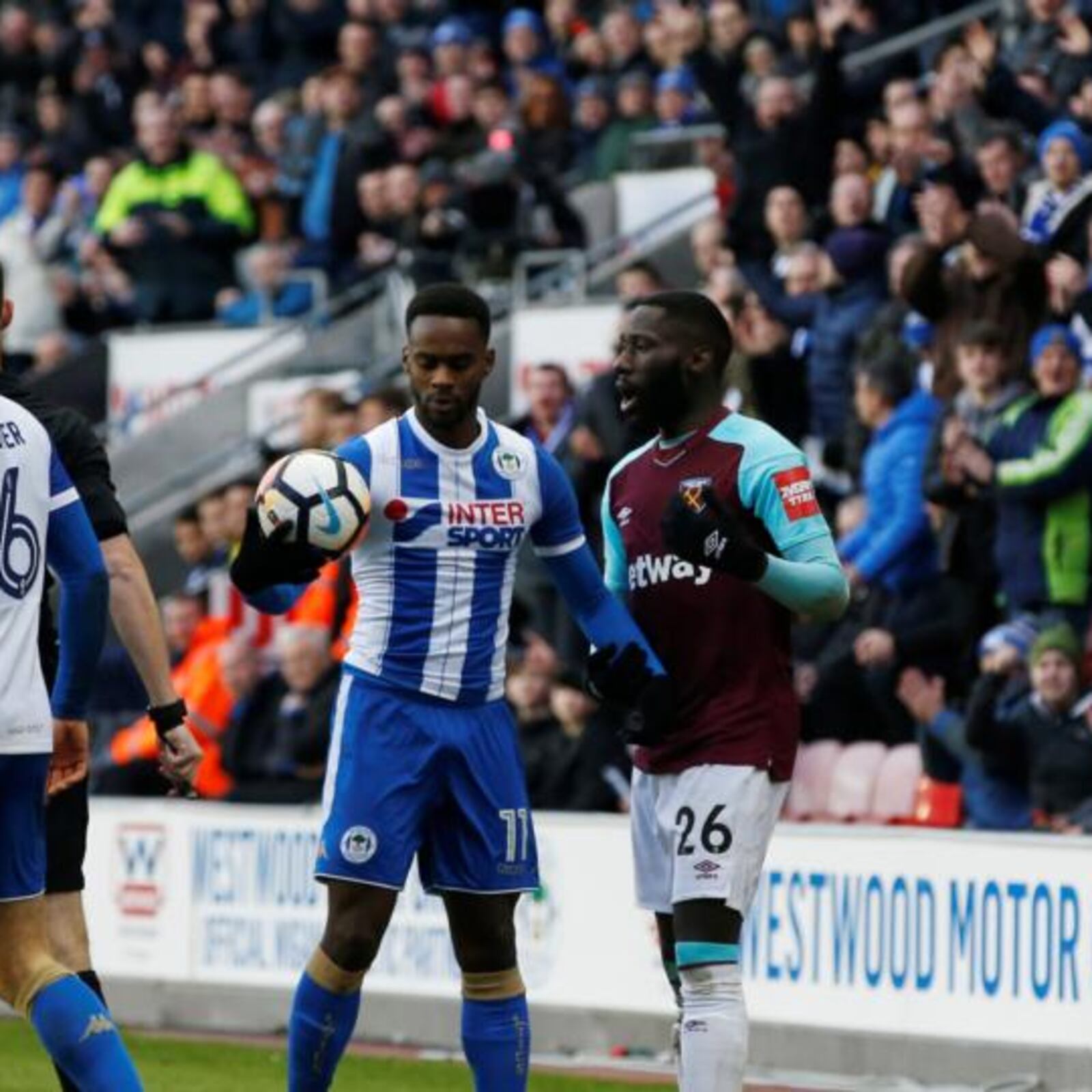 1600x1600 West Ham's Arthur Masuaku apologises for spitting at Nick Powell