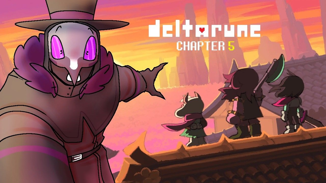 1280x720 CHAPTER 5 IS HERE!! (DELTARUNE)