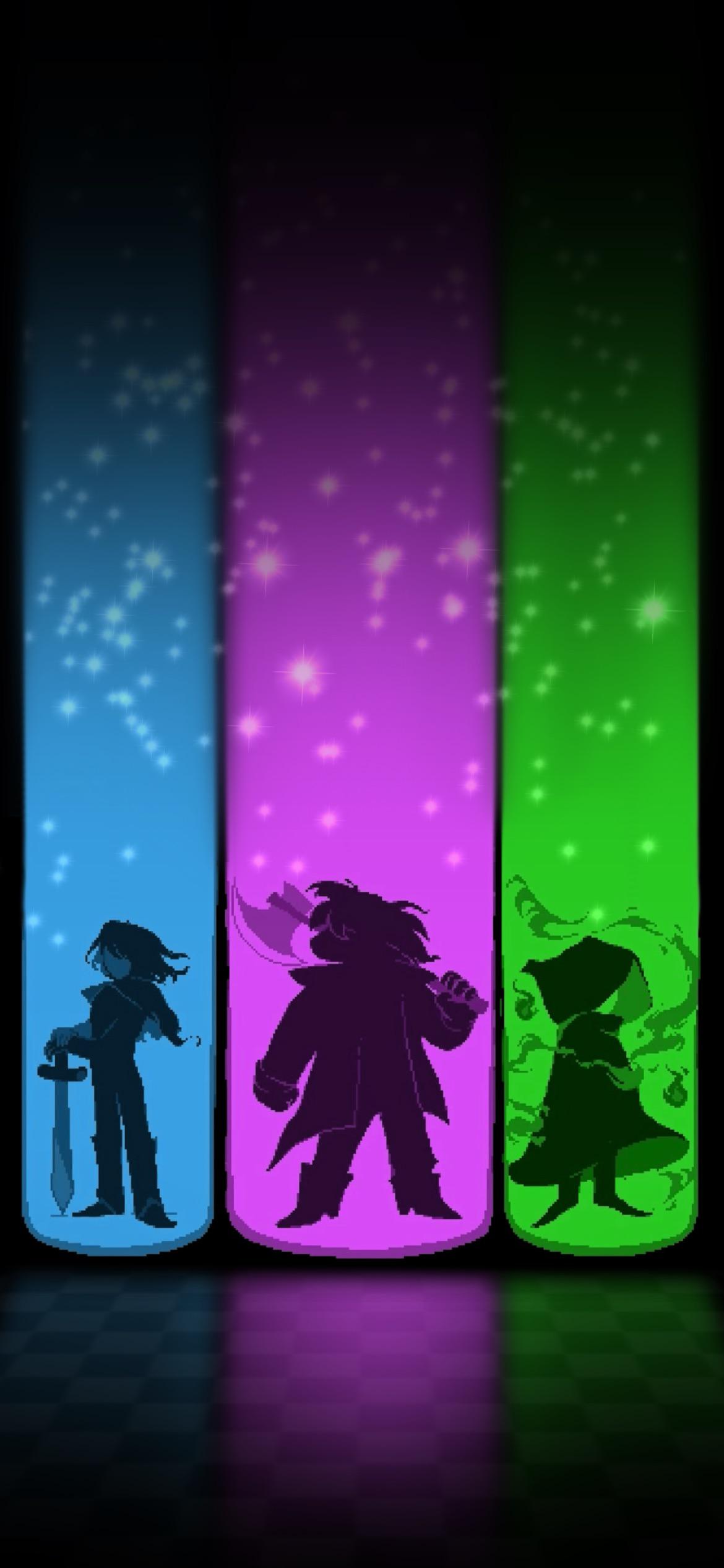 1170x2532 made a new deltarune wallpaper✨