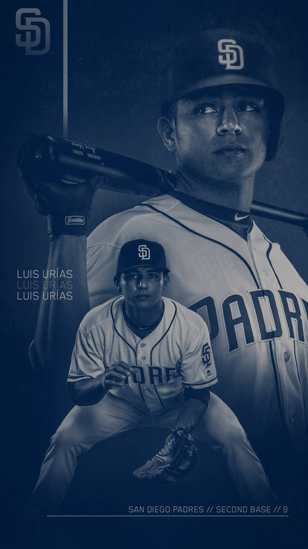 1079x1920 Download San Diego Padres Luis Urías Wallpaper