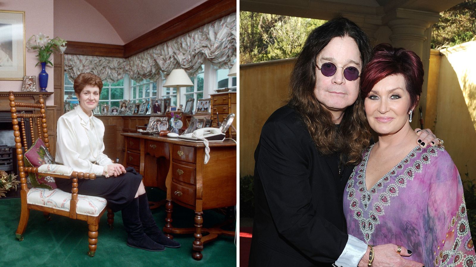 1600x900 Sharon & Ozzy Osbourne's Living Room Embodied Arts & Crafts. Homes and Gardens