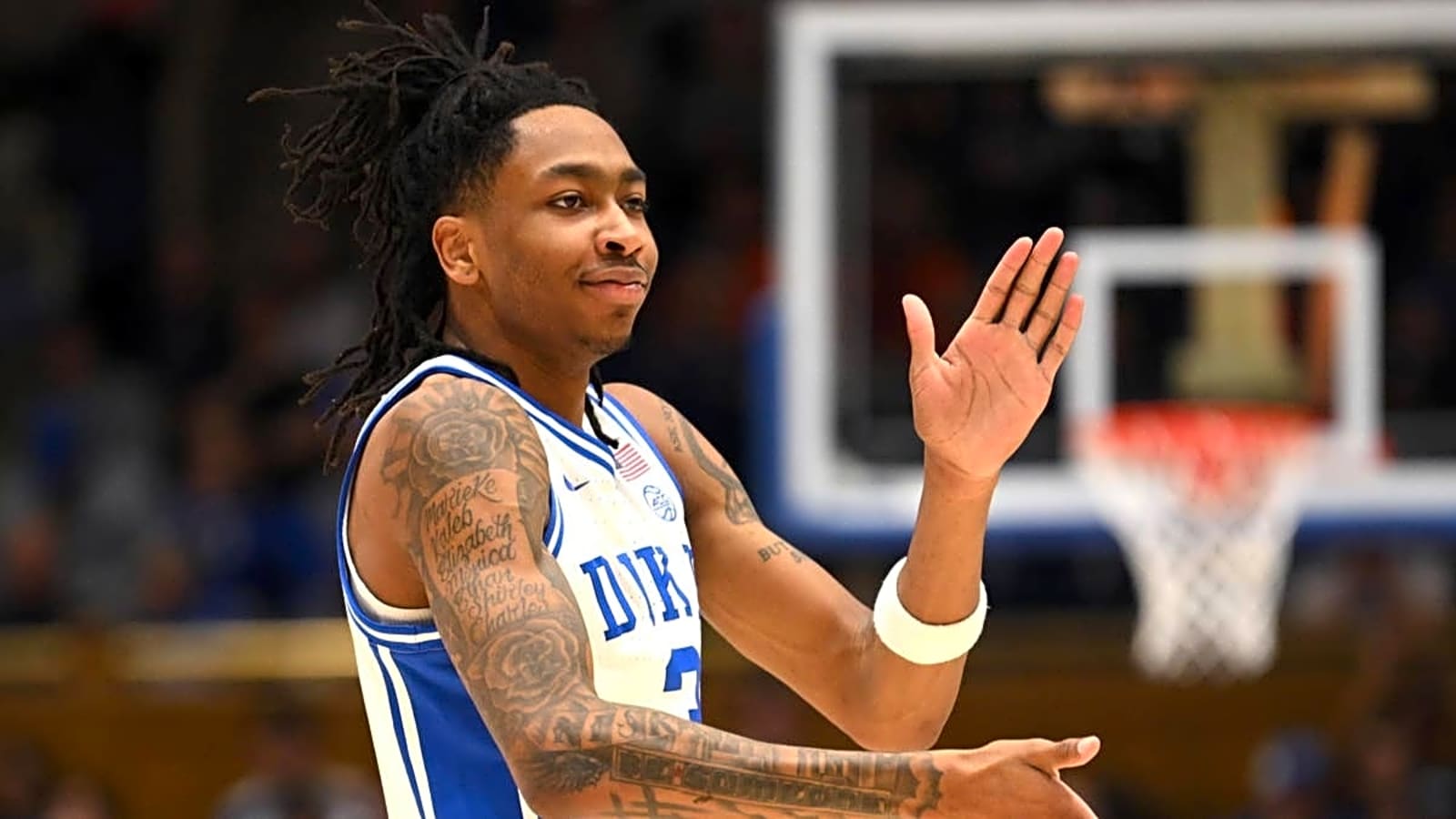 1600x900 Duke's Isaiah Evans Reacts After Career Decision on Tuesday
