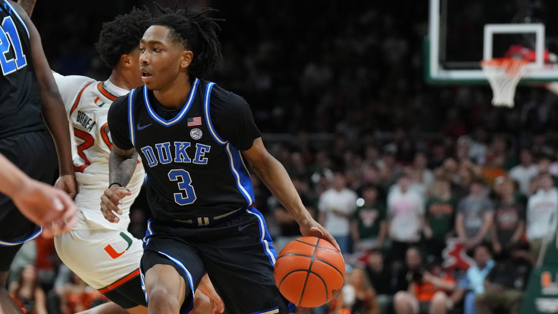 1920x1080 Duke's Isaiah Evans Explodes For 5 First Half 3 Pointers