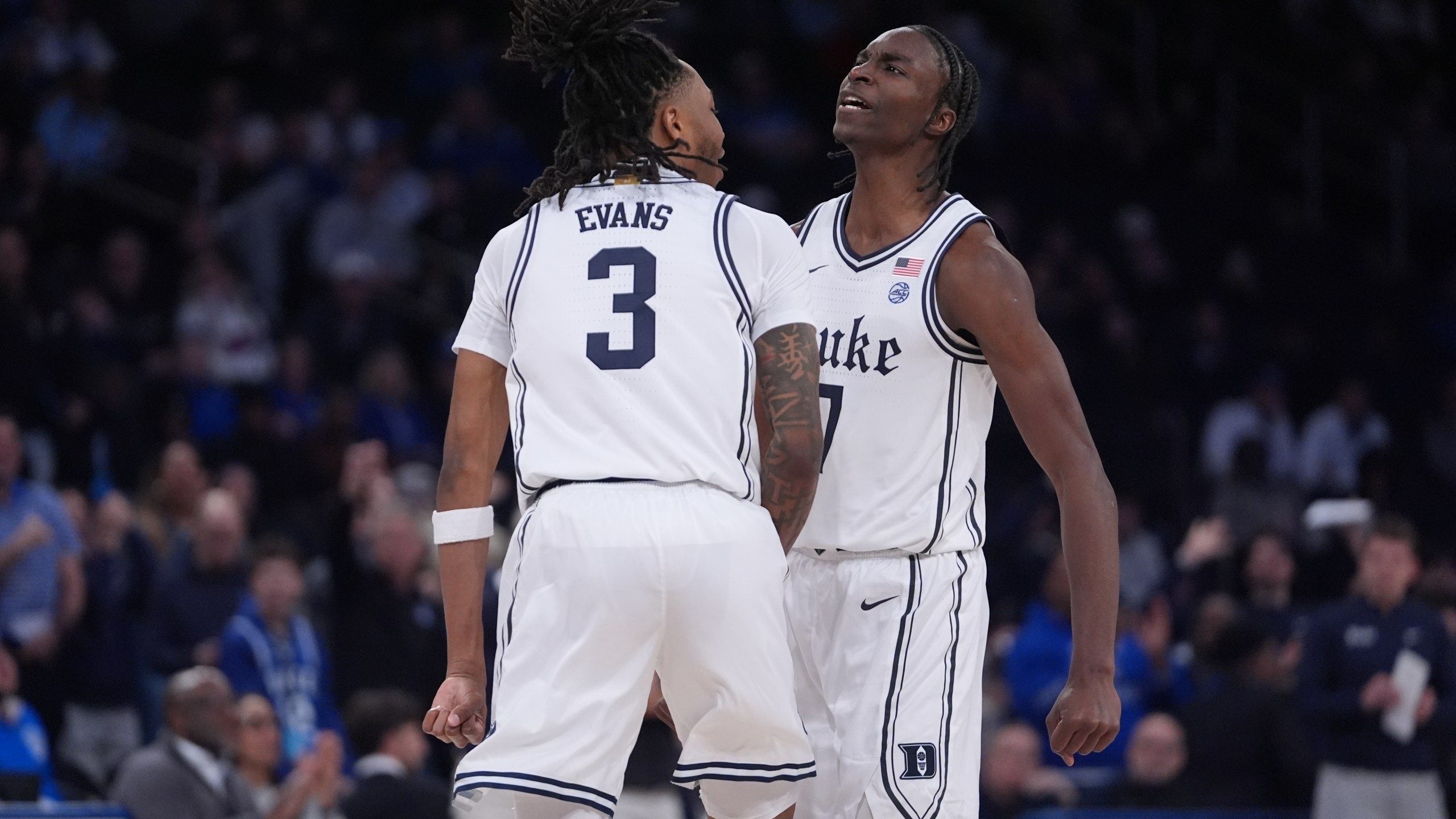 2560x1440 Cameron Boozer Scores 18 Points As No. 5 Duke Outlasts No. 24 Kansas 78 66