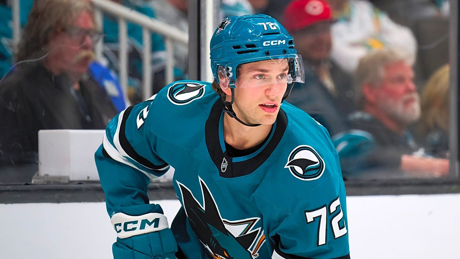 1600x900 Sharks&; William Eklund Suffers Scary Skate Incident Ahead of World Championships
