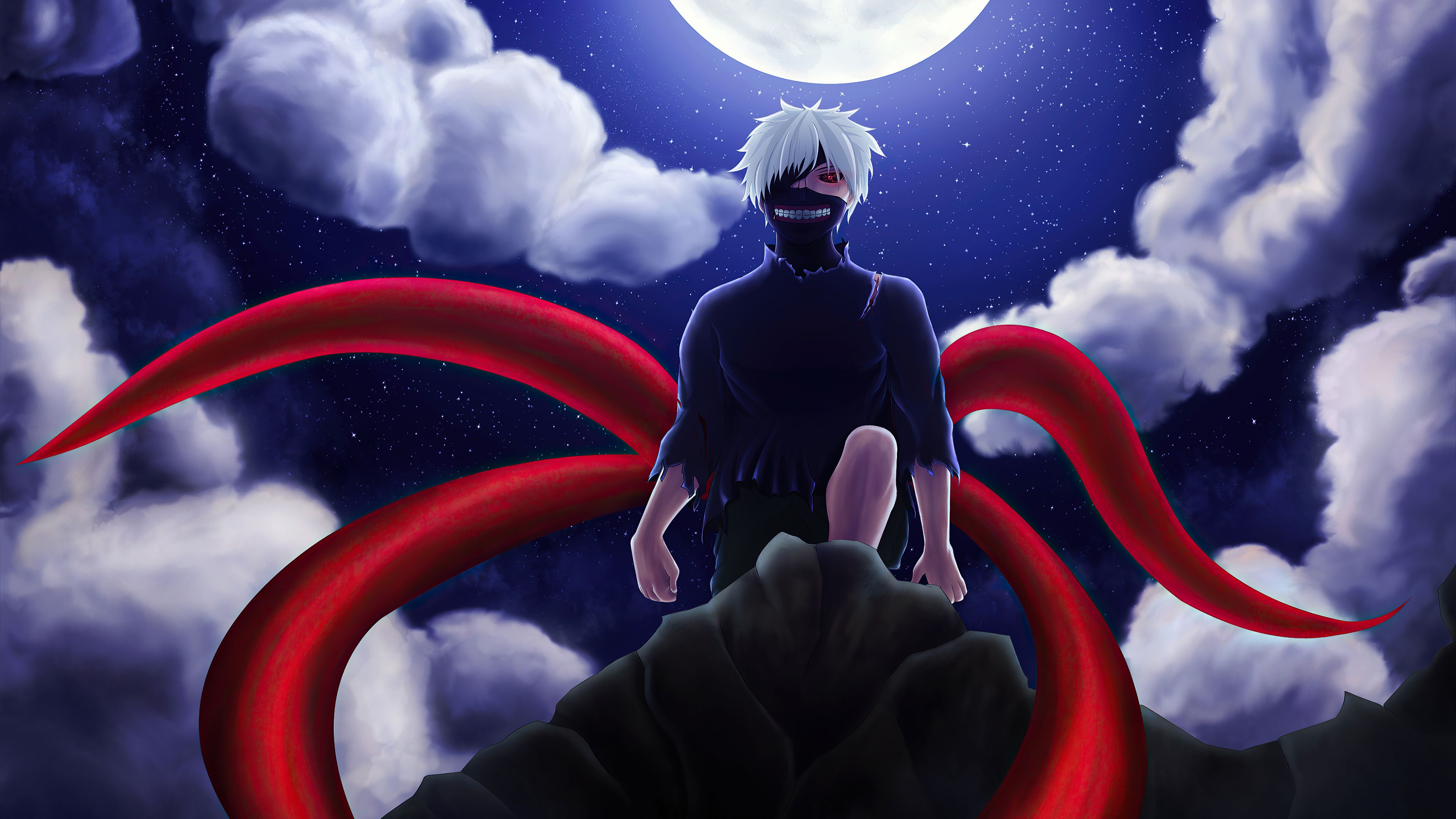 3840x2160 Tokyo Ghoul Wallpaper