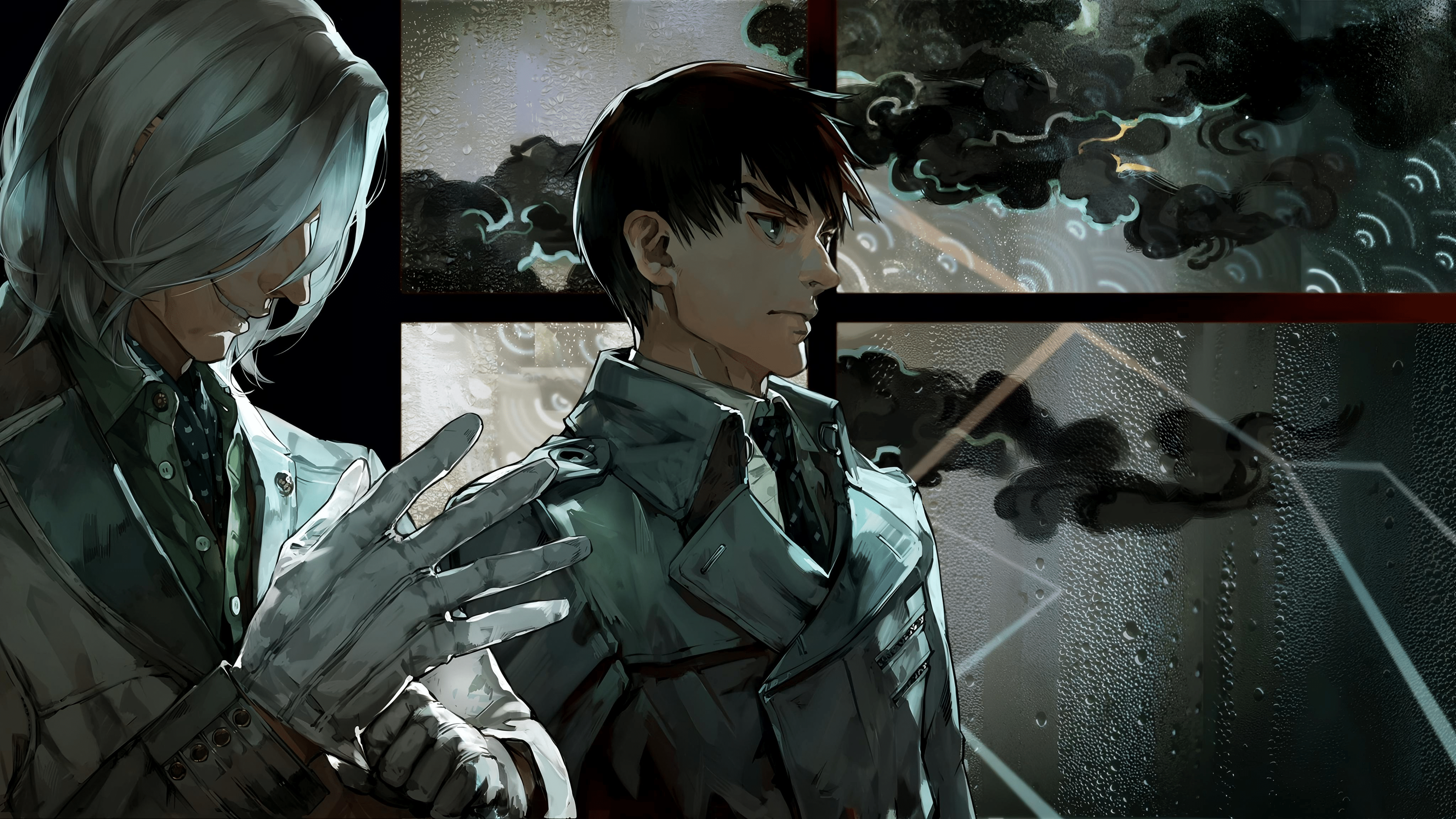 4096x2304 Wallpaper Tokyo Ghoul S01 Ending Artworks Upscaled To 4K