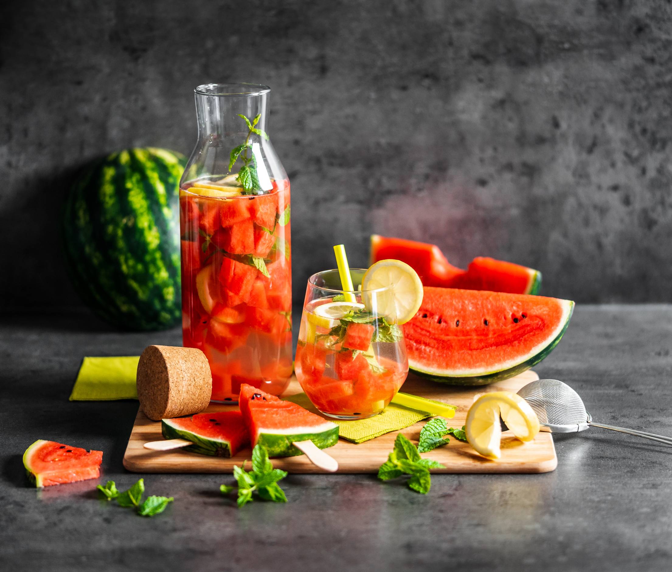 2210x1883 Fresh Watermelon Summer Drink. Free Summer Image
