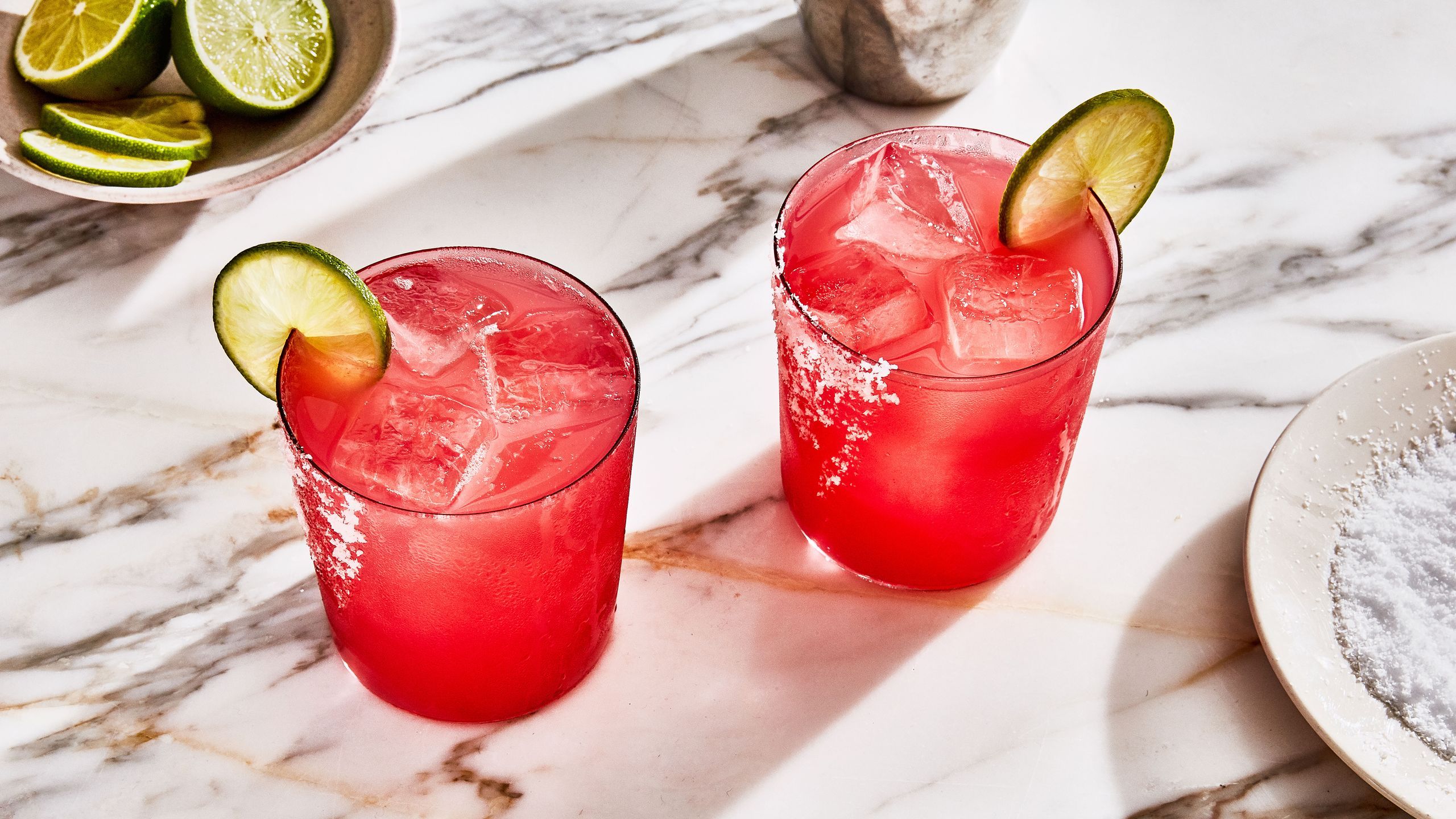 2560x1440 Make This Salted Watermelon Juice and Then Turn It into a Margarita. Bon Appétit