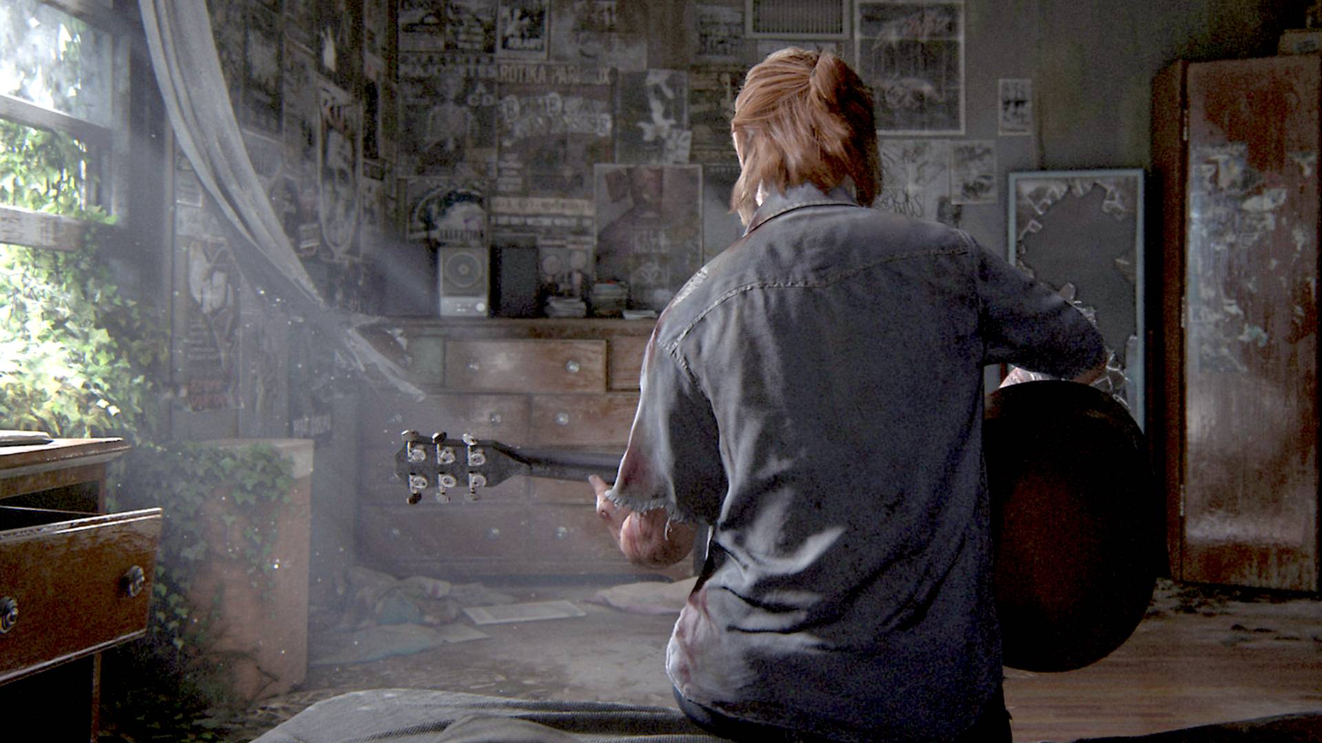 1920x1080 The Last of Us 2 guitar mode origins revealed