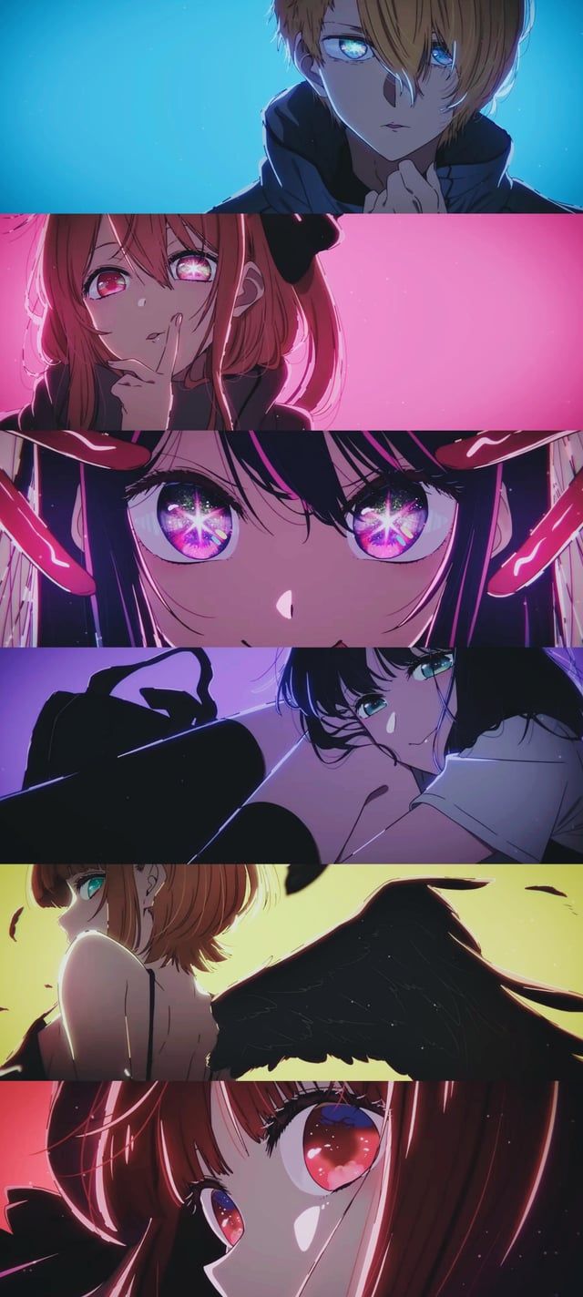 640x1424 Here some wallpaper if you want the full cast in the ed song