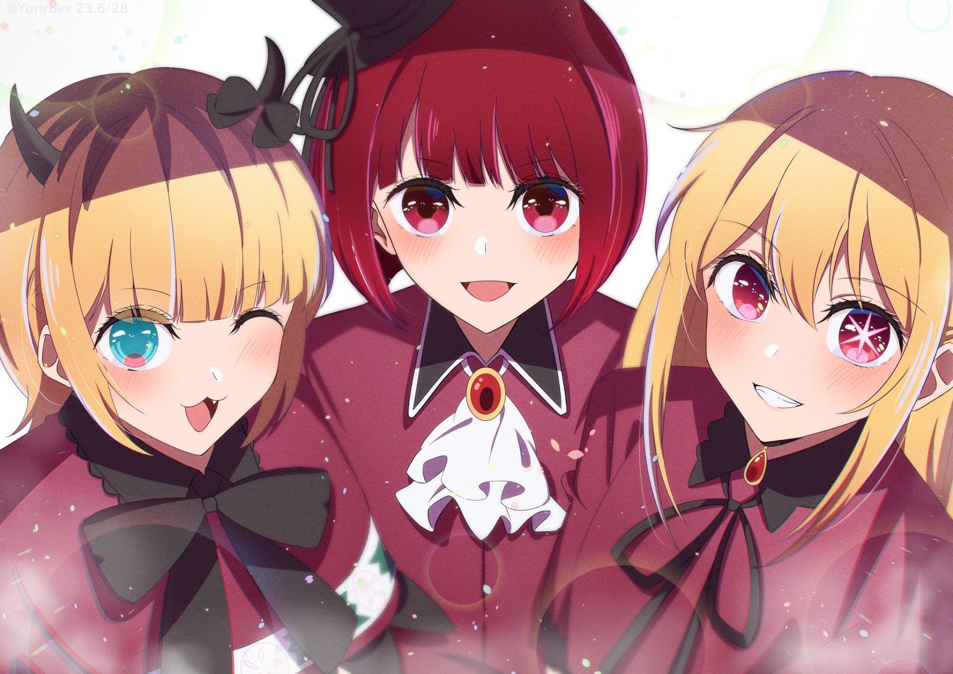 1920x1358 Oshi No Ko Trio: Ruby, Kana & Mem Cho