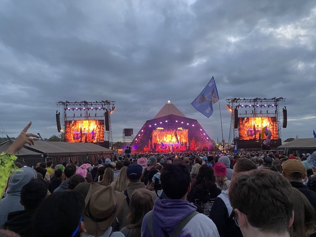 1024x768 Glastonbury 2024 review: fireworks, crowds and midnight exploring